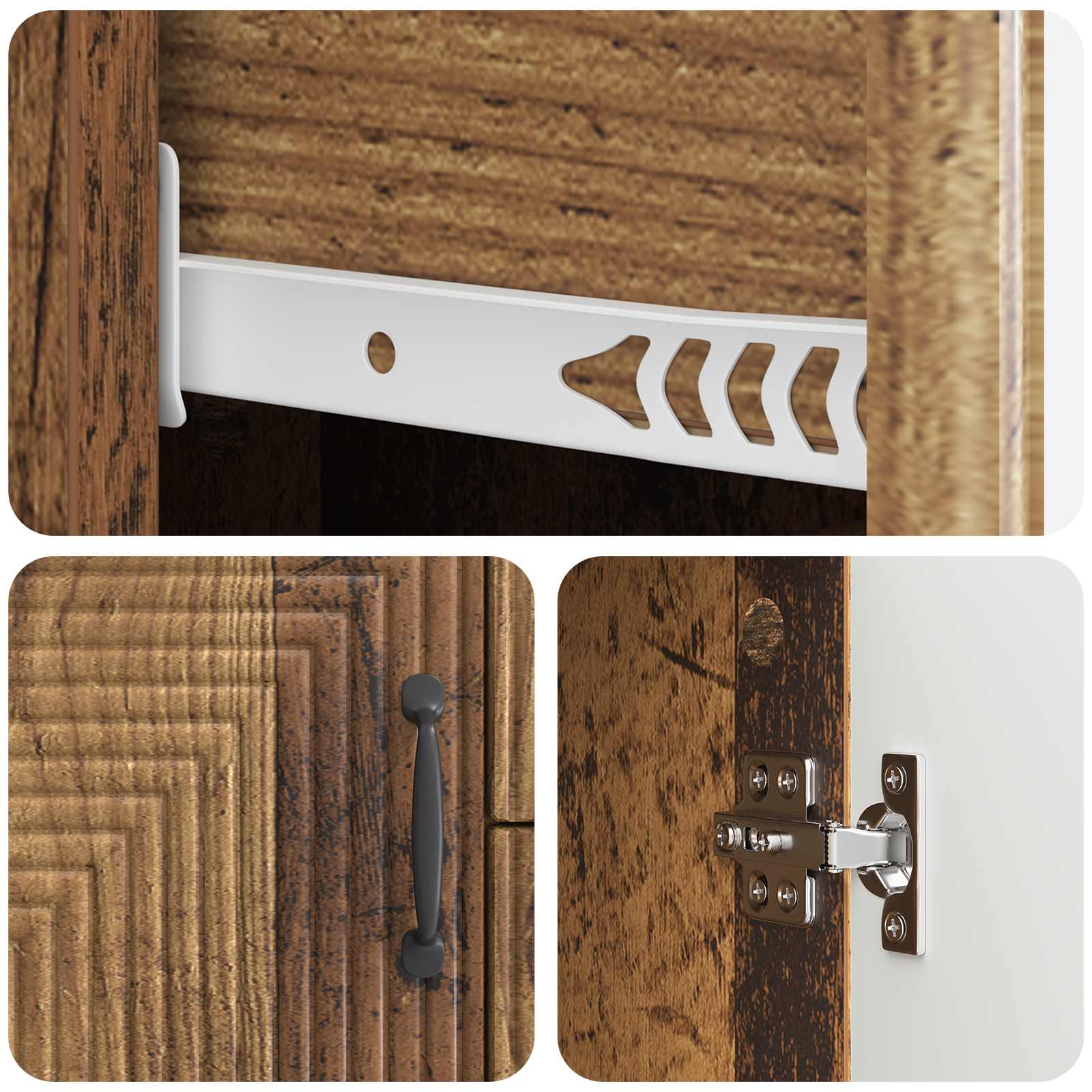 Kreveta Staro drvo 89 x 34,5 x 60 cm Konstruirano drvo