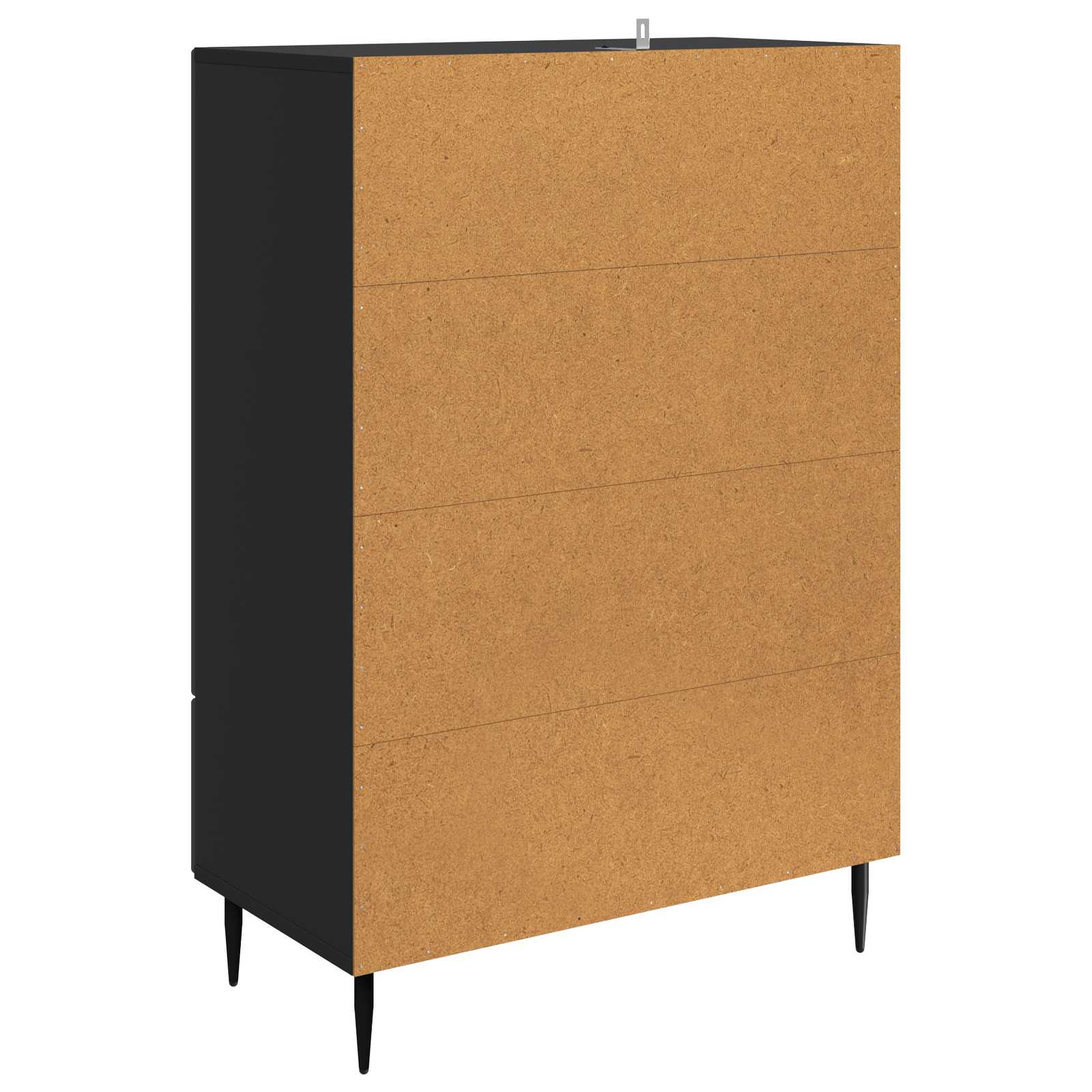 Kreveta s ladicama Crna 66 x 34,5 x 95 cm Konstruirano drvo