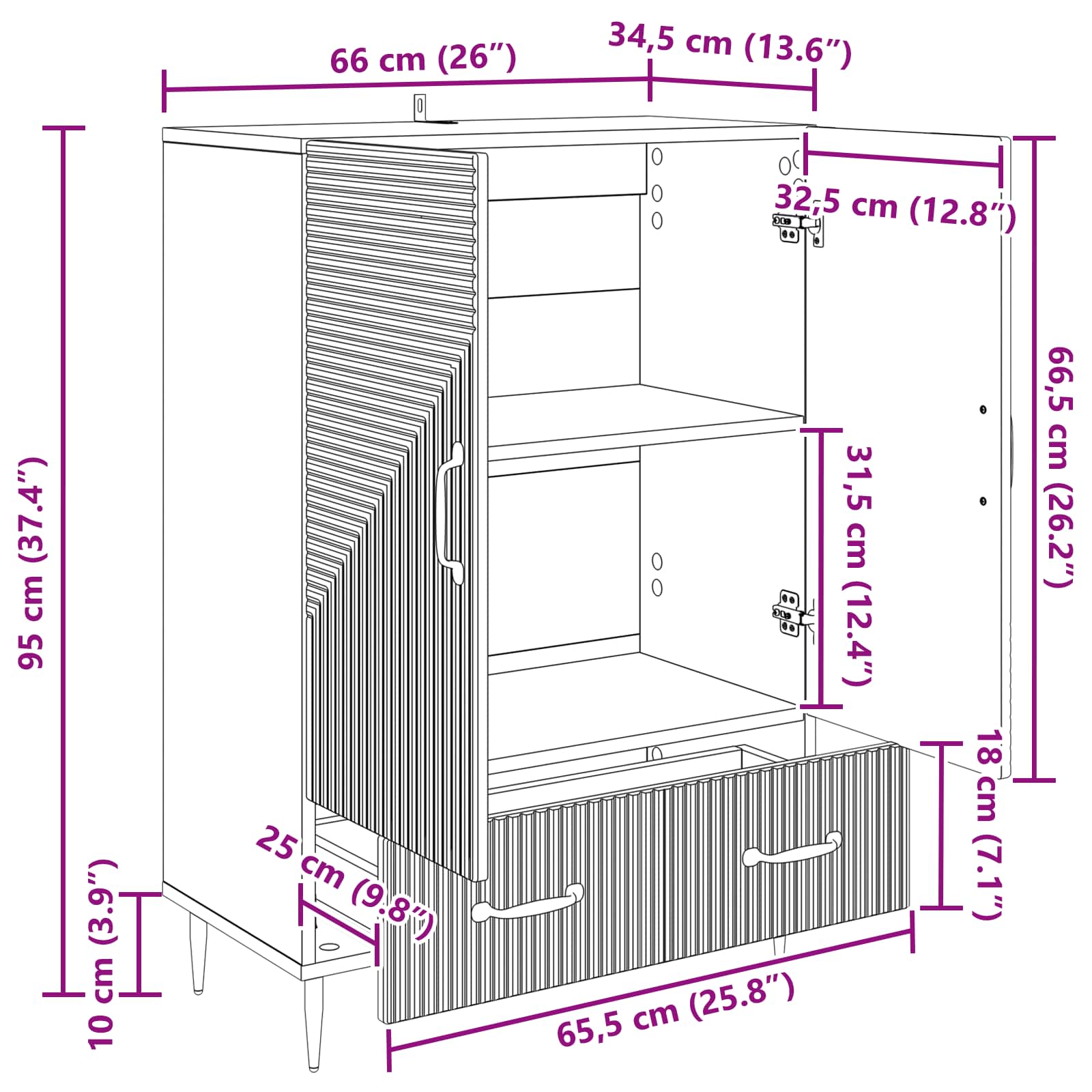 Kreveta Betonska siva 66 x 34,5 x 95 cm Konstruirano drvo