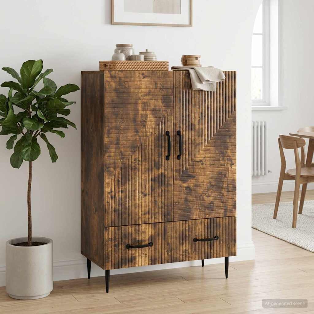 Kreveta Dimljeni hrast 66 x 34,5 x 95 cm Konstruirano drvo
