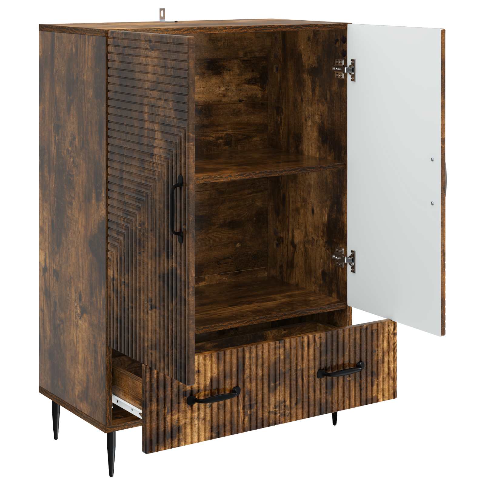 Kreveta Dimljeni hrast 66 x 34,5 x 95 cm Konstruirano drvo