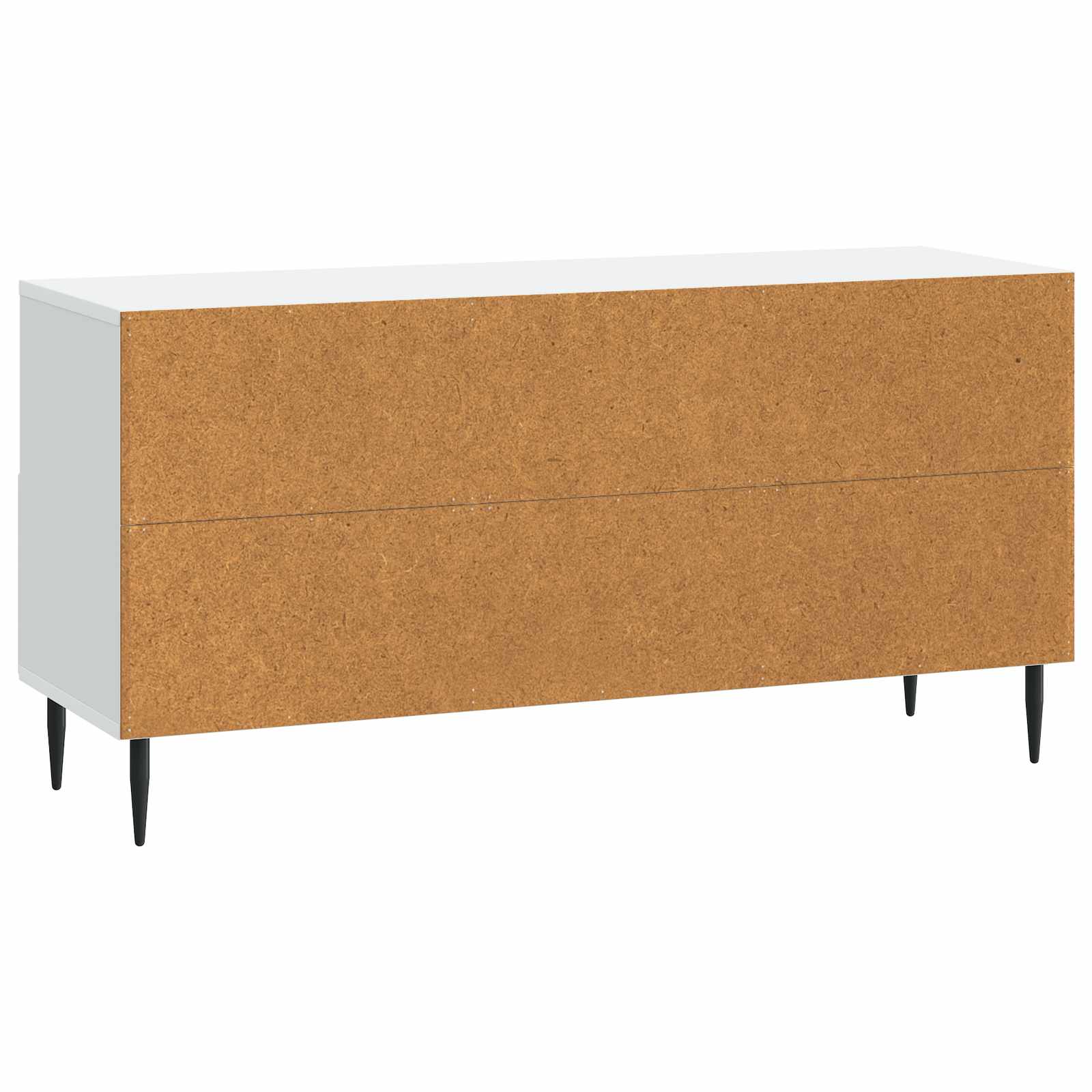 TV ormar s ladicama Bijela 102 x 34,5 x 50 cm Konstruirano drvo