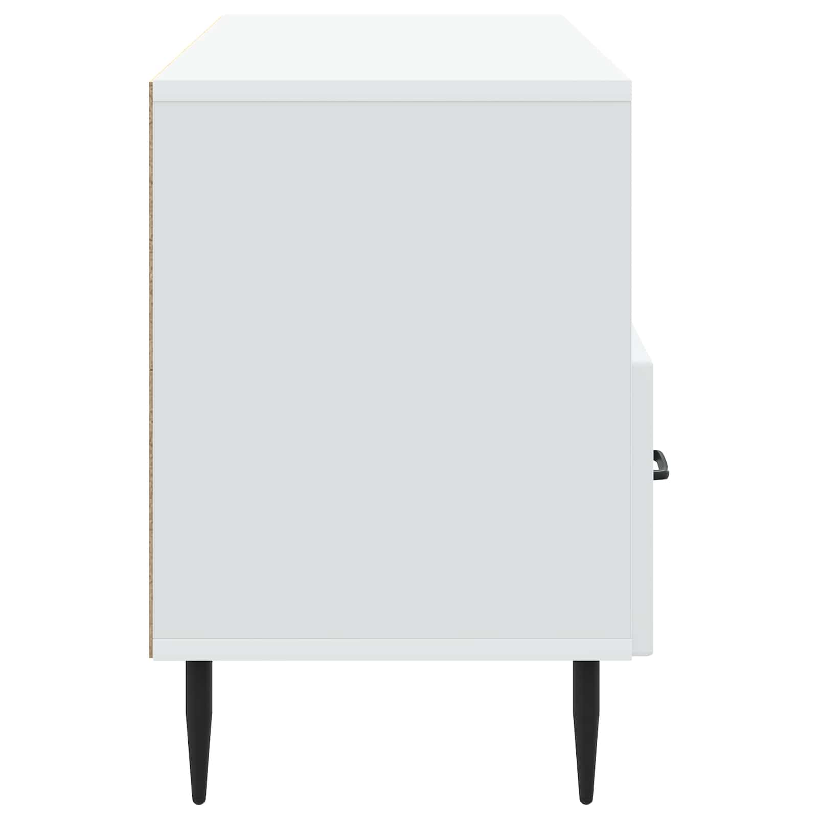 TV ormar s ladicama Bijela 102 x 34,5 x 50 cm Konstruirano drvo