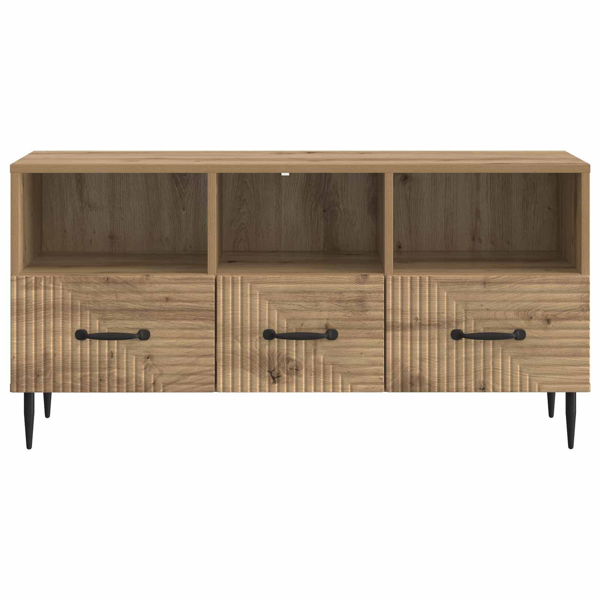 TV ormar 102 x 34,5 x 50 cm Hrast artisan Konstruirano drvo