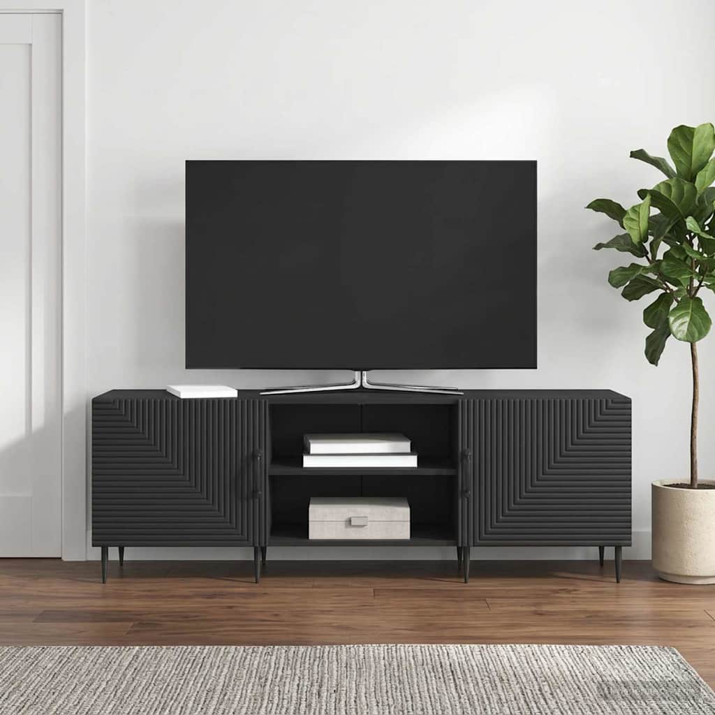 TV ormar Crna 150 x 31 x 50 cm Konstruirano drvo