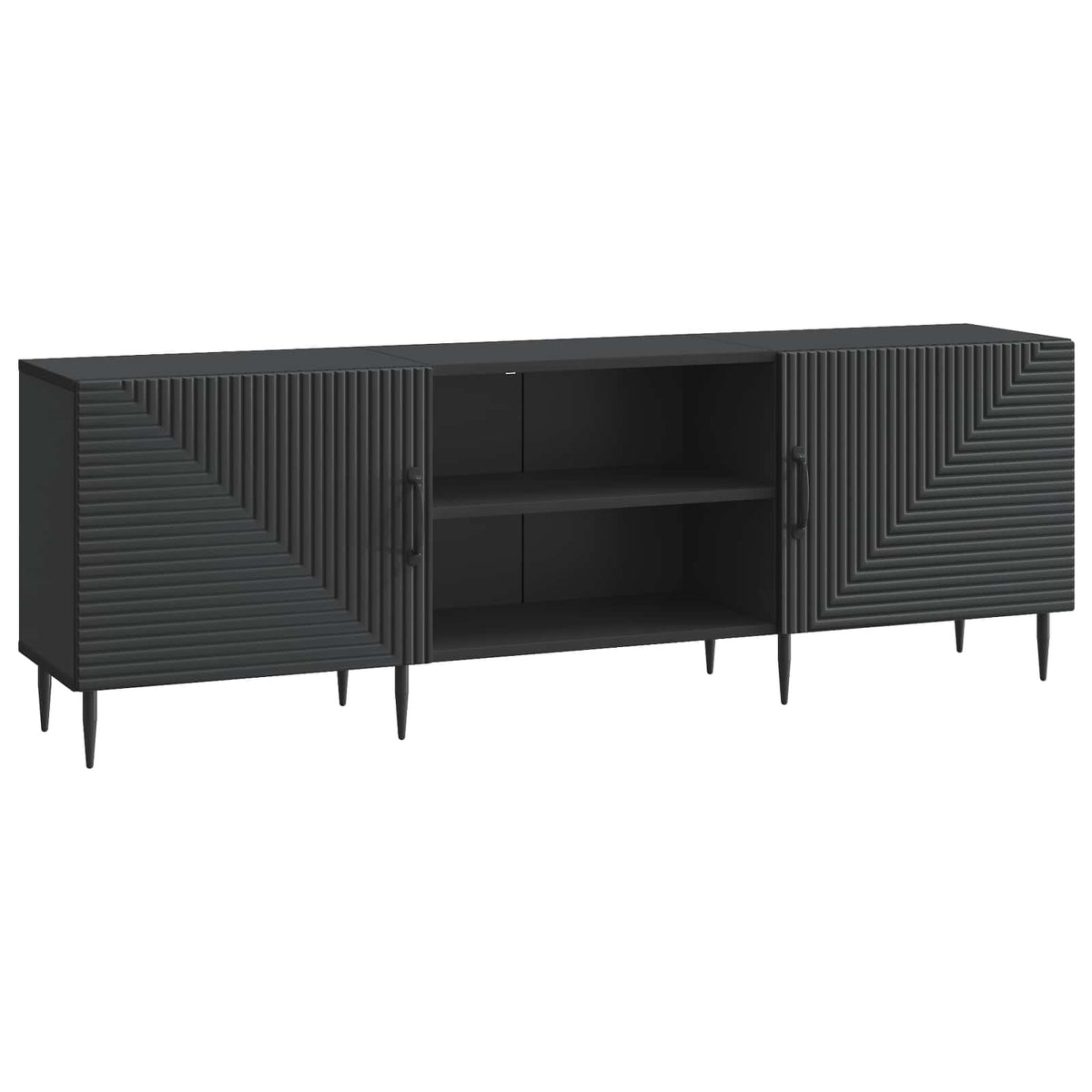 TV ormar Crna 150 x 31 x 50 cm Konstruirano drvo