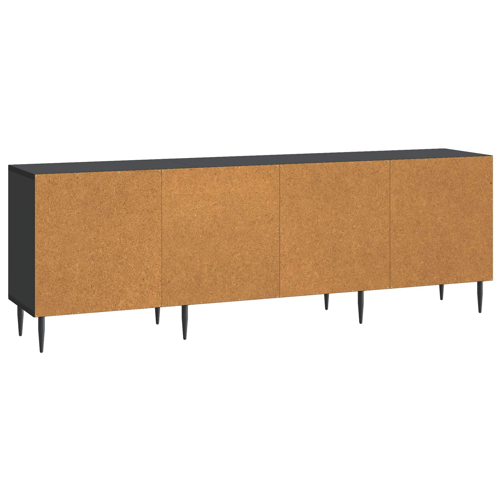 TV ormar Crna 150 x 31 x 50 cm Konstruirano drvo