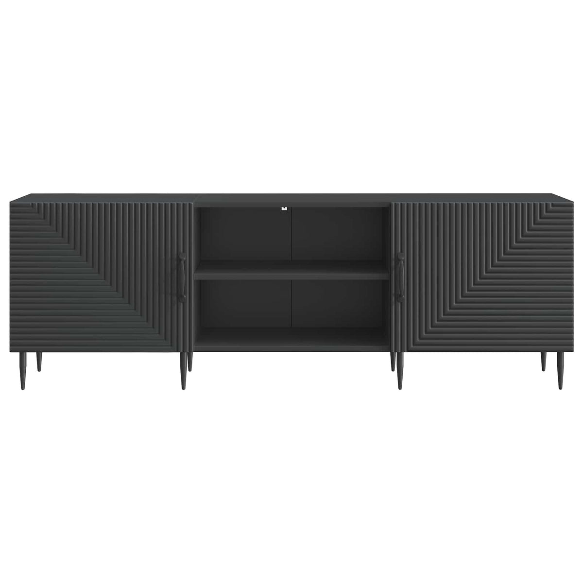 TV ormar Crna 150 x 31 x 50 cm Konstruirano drvo