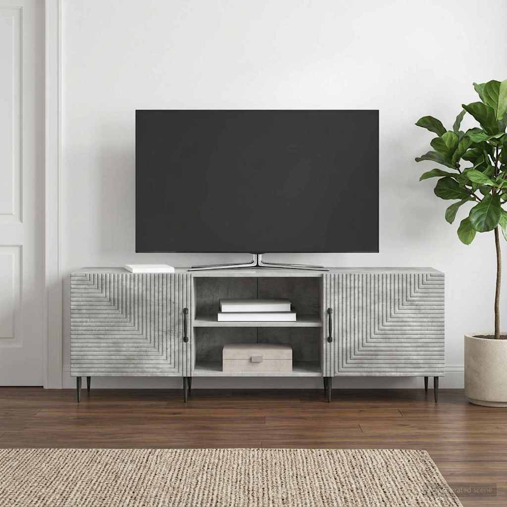 TV ormar Betonska siva 150 x 31 x 50 cm Konstruirano drvo