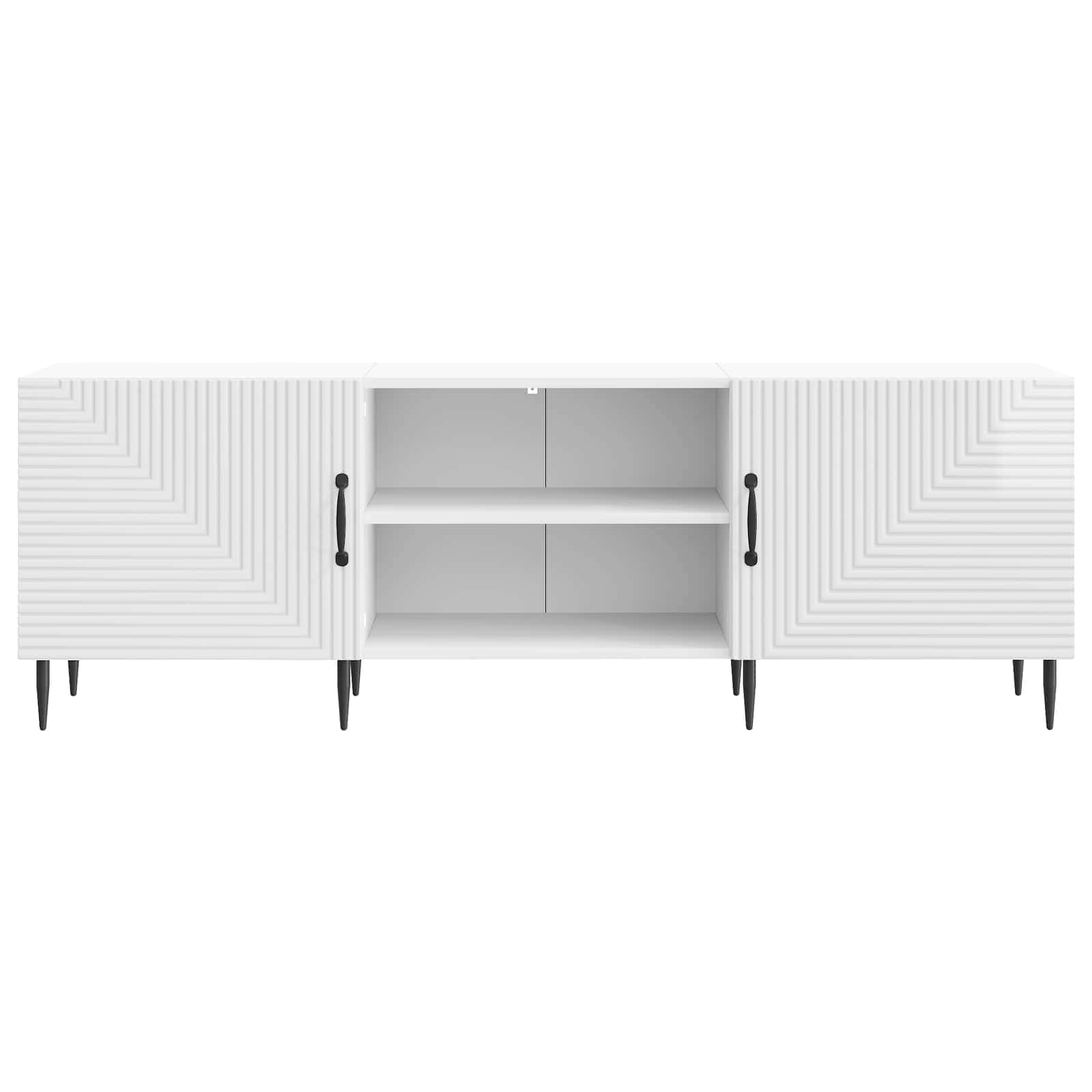 TV ormar Bijela visokog sjaja 150 x 31 x 50 cm