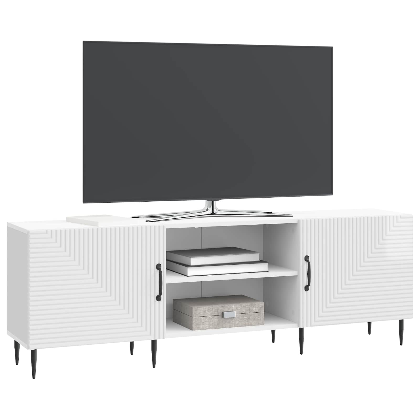 TV ormar Bijela visokog sjaja 150 x 31 x 50 cm