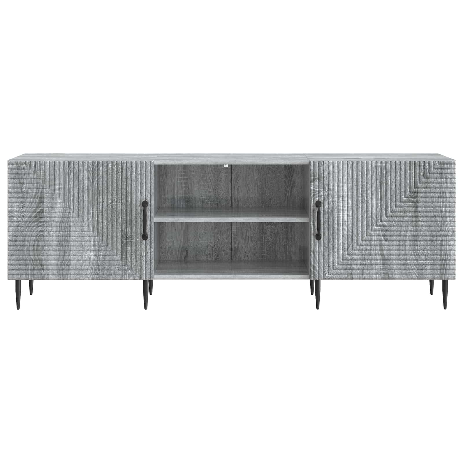 TV ormar Siva sonoma 150 x 31 x 50 cm Konstruirano drvo