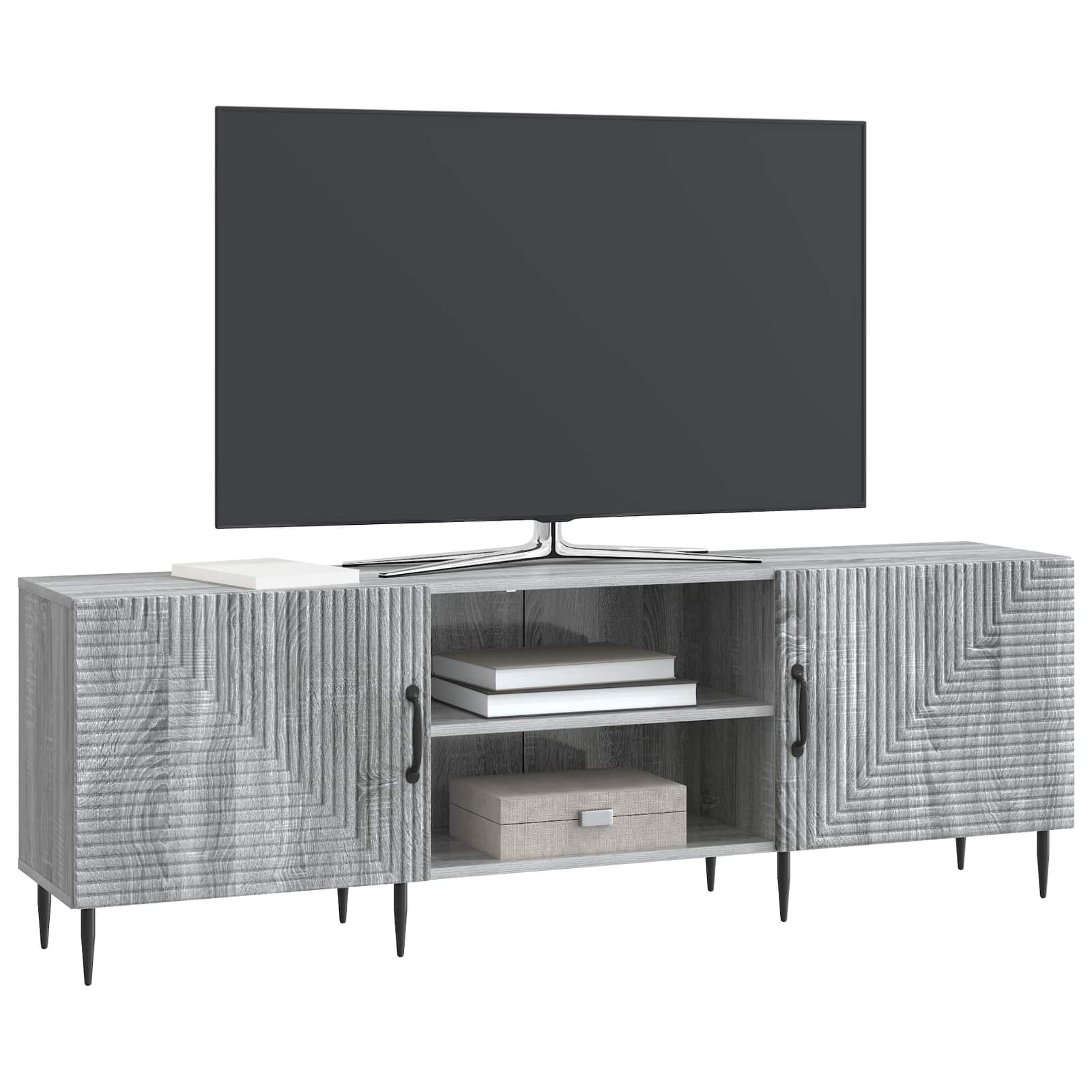 TV ormar Siva sonoma 150 x 31 x 50 cm Konstruirano drvo