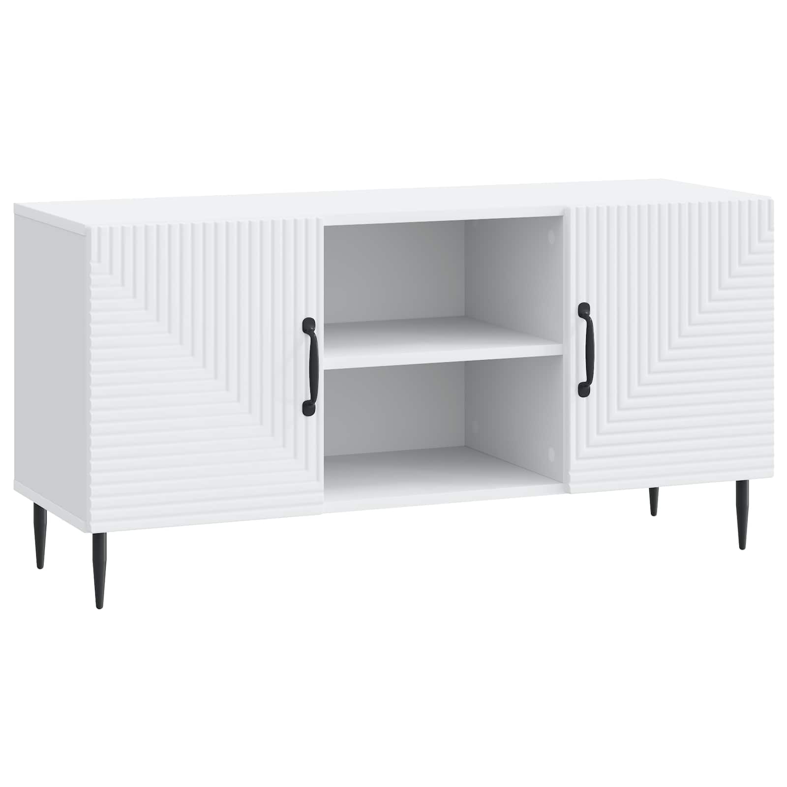TV ormar Bijela 102 x 34,5 x 50 cm Konstruirano drvo