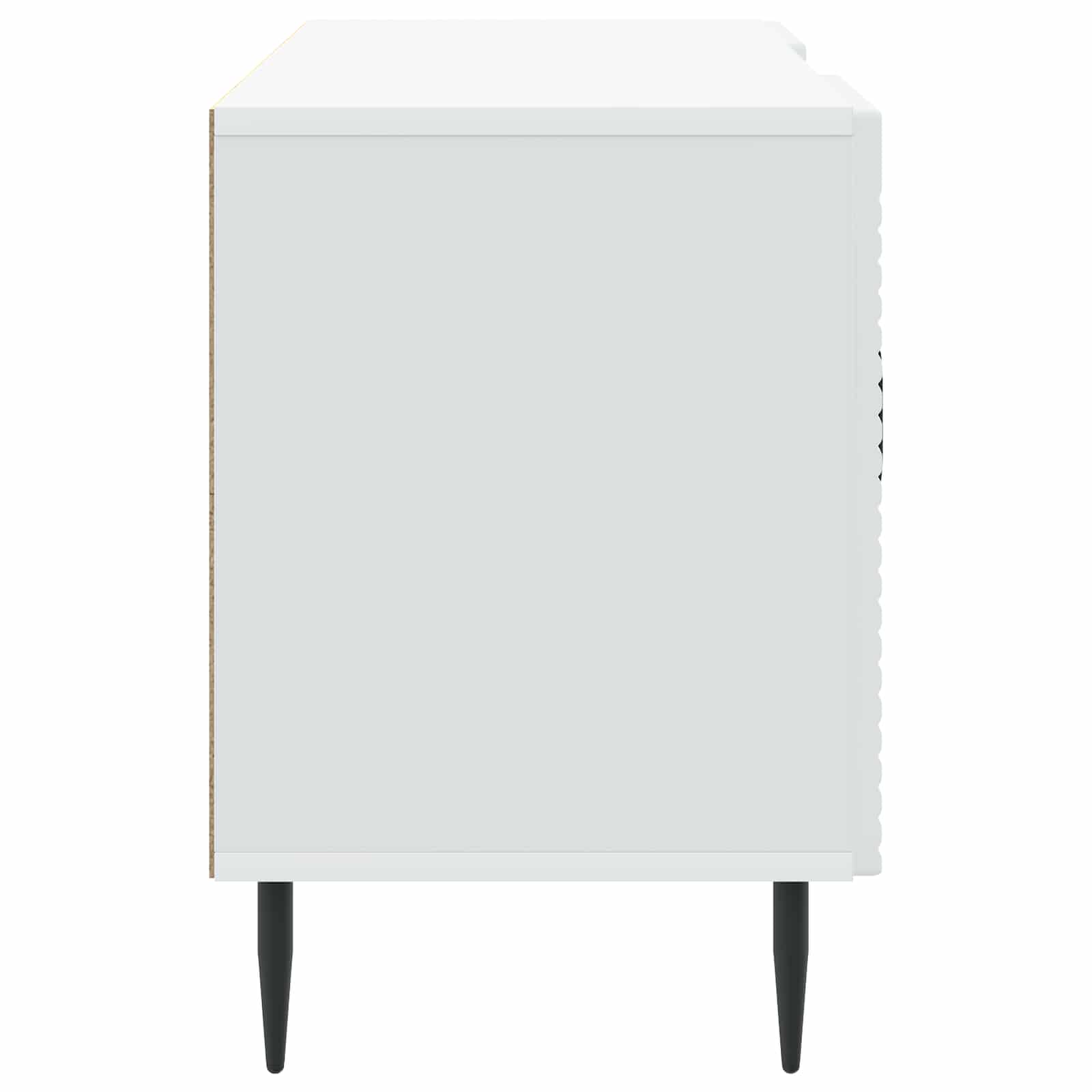 TV ormar Bijela 102 x 34,5 x 50 cm Konstruirano drvo