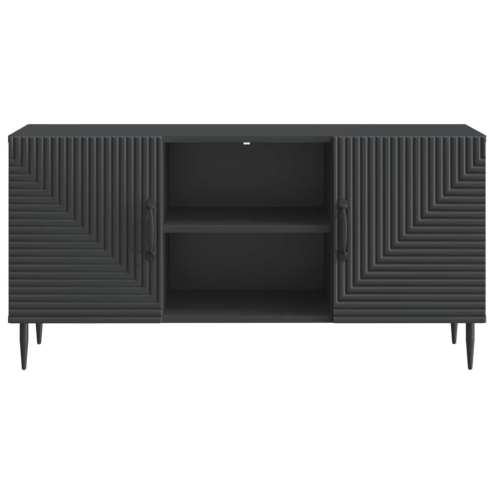 TV ormar Crna 102 x 34,5 x 50 cm Konstruirano drvo