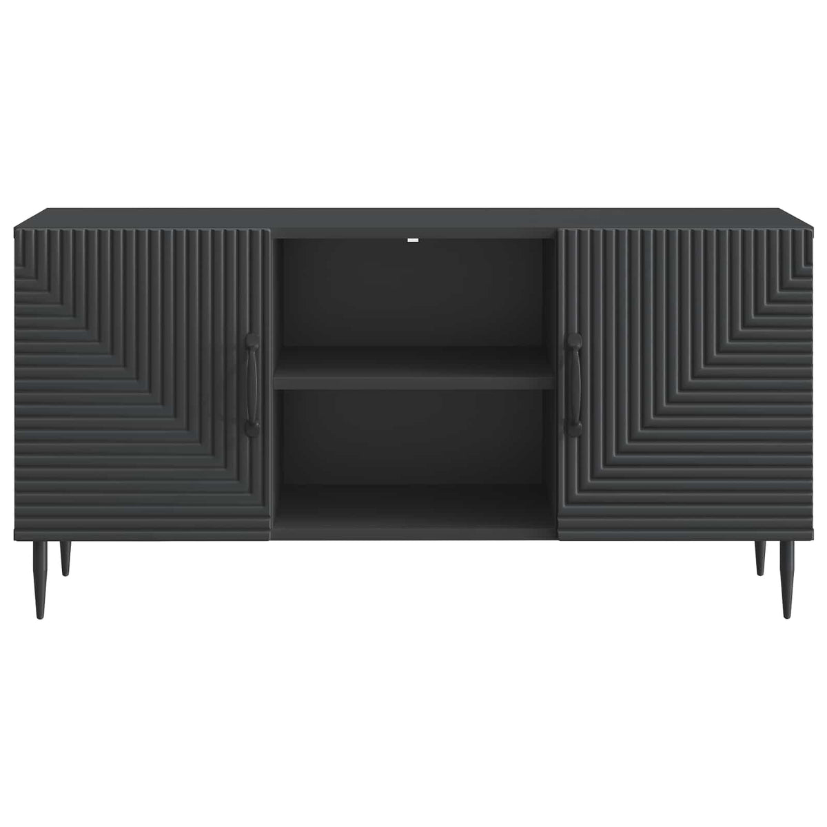 TV ormar Crna 102 x 34,5 x 50 cm Konstruirano drvo