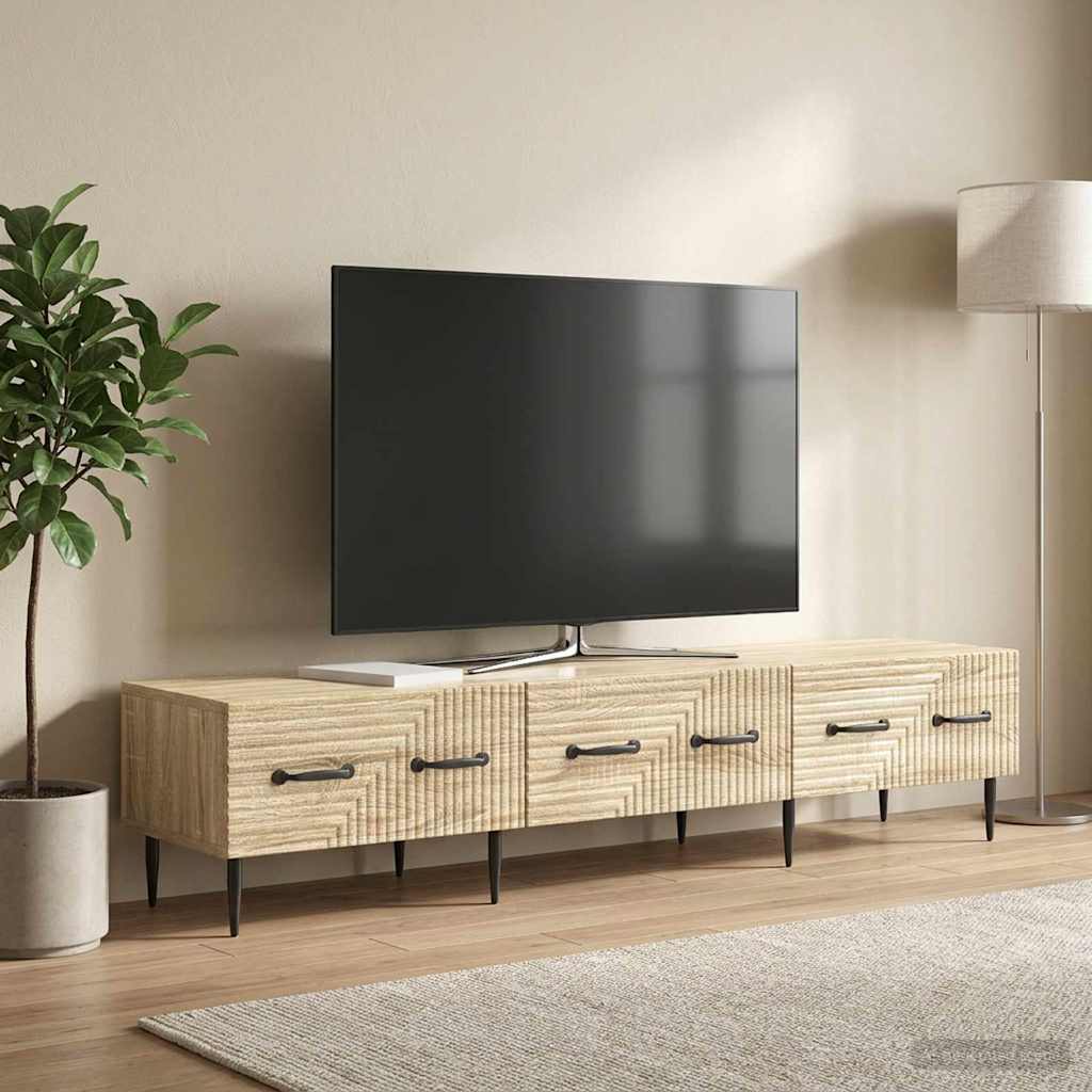 TV ormar Hrast sonoma 147 x 34,5 x 30 cm Konstruirano drvo
