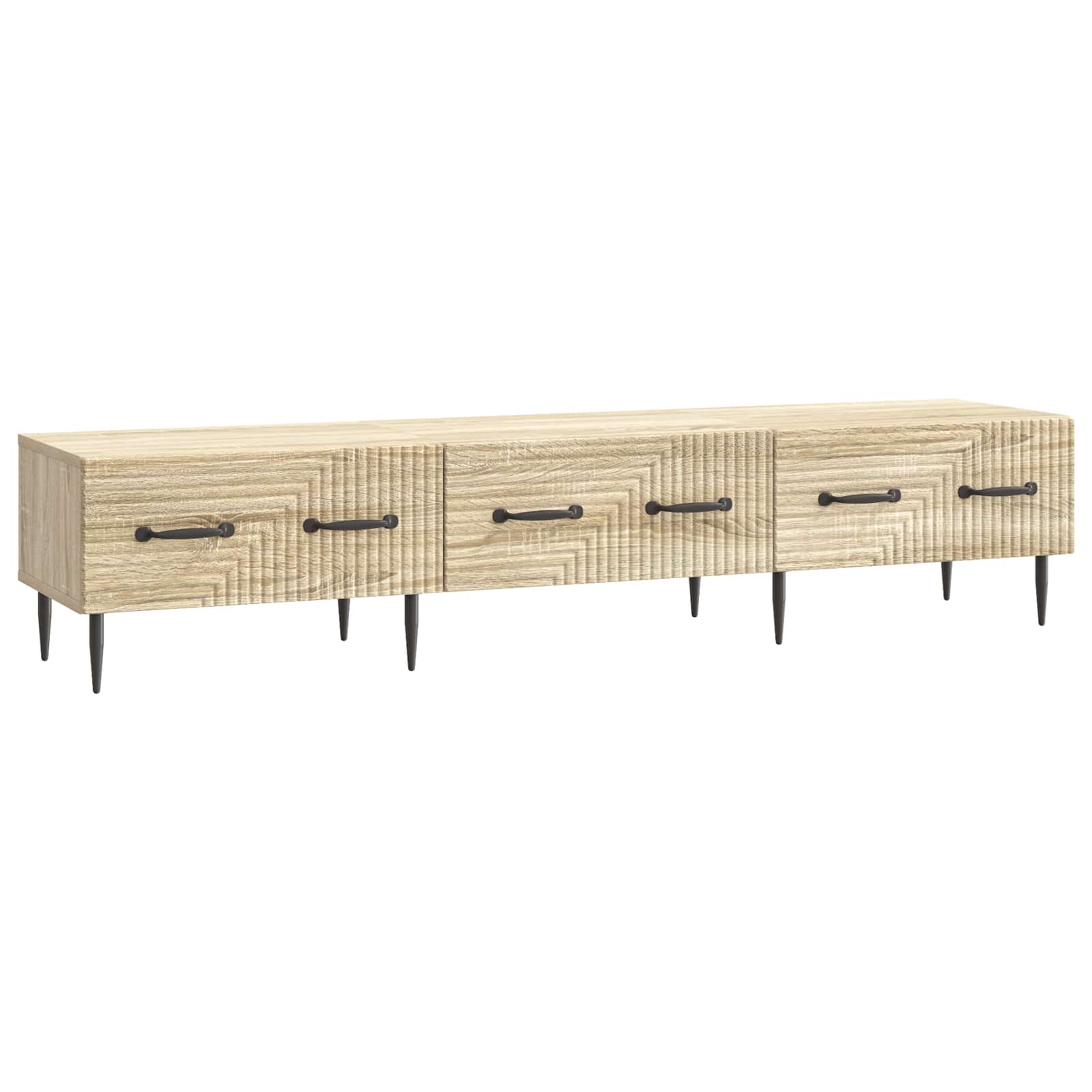 TV ormar Hrast sonoma 147 x 34,5 x 30 cm Konstruirano drvo