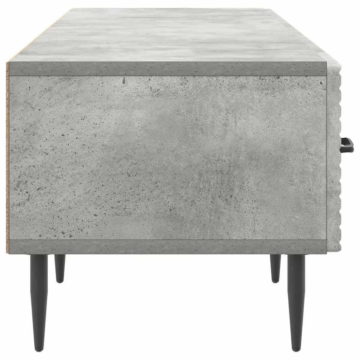 TV ormar Betonska siva 147 x 34,5 x 30 cm Konstruirano drvo