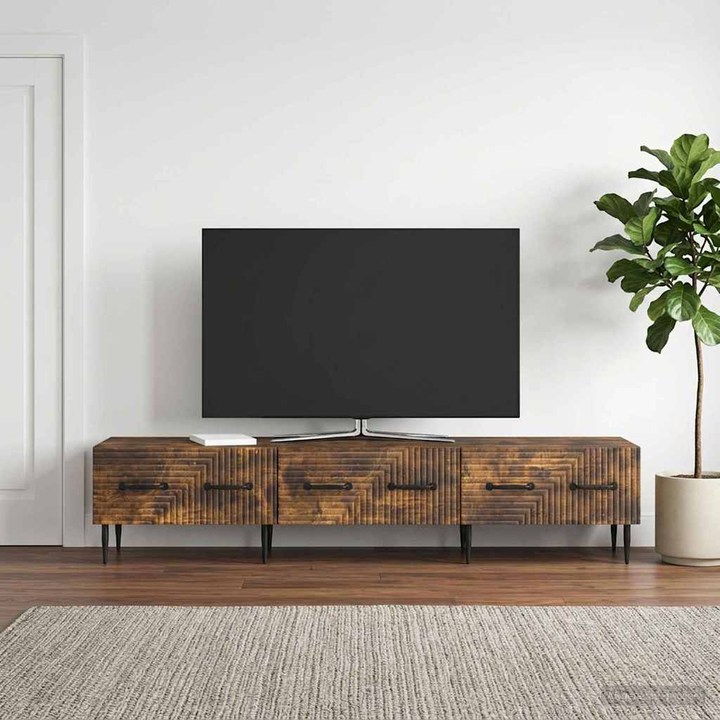 TV ormar Dimljeni hrast 147 x 34,5 x 30 cm Konstruirano drvo
