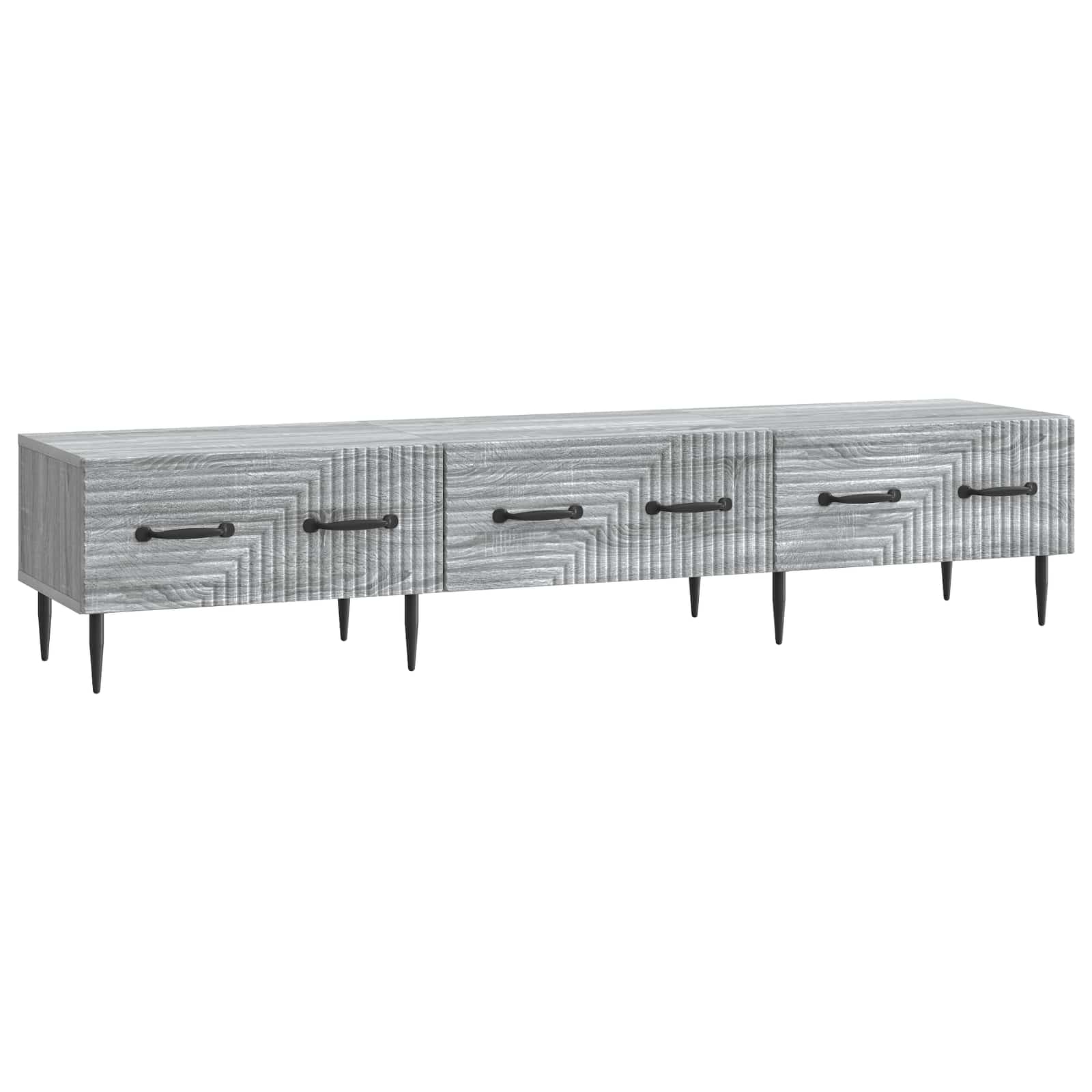 TV ormar Siva sonoma 147 x 34,5 x 30 cm Konstruirano drvo
