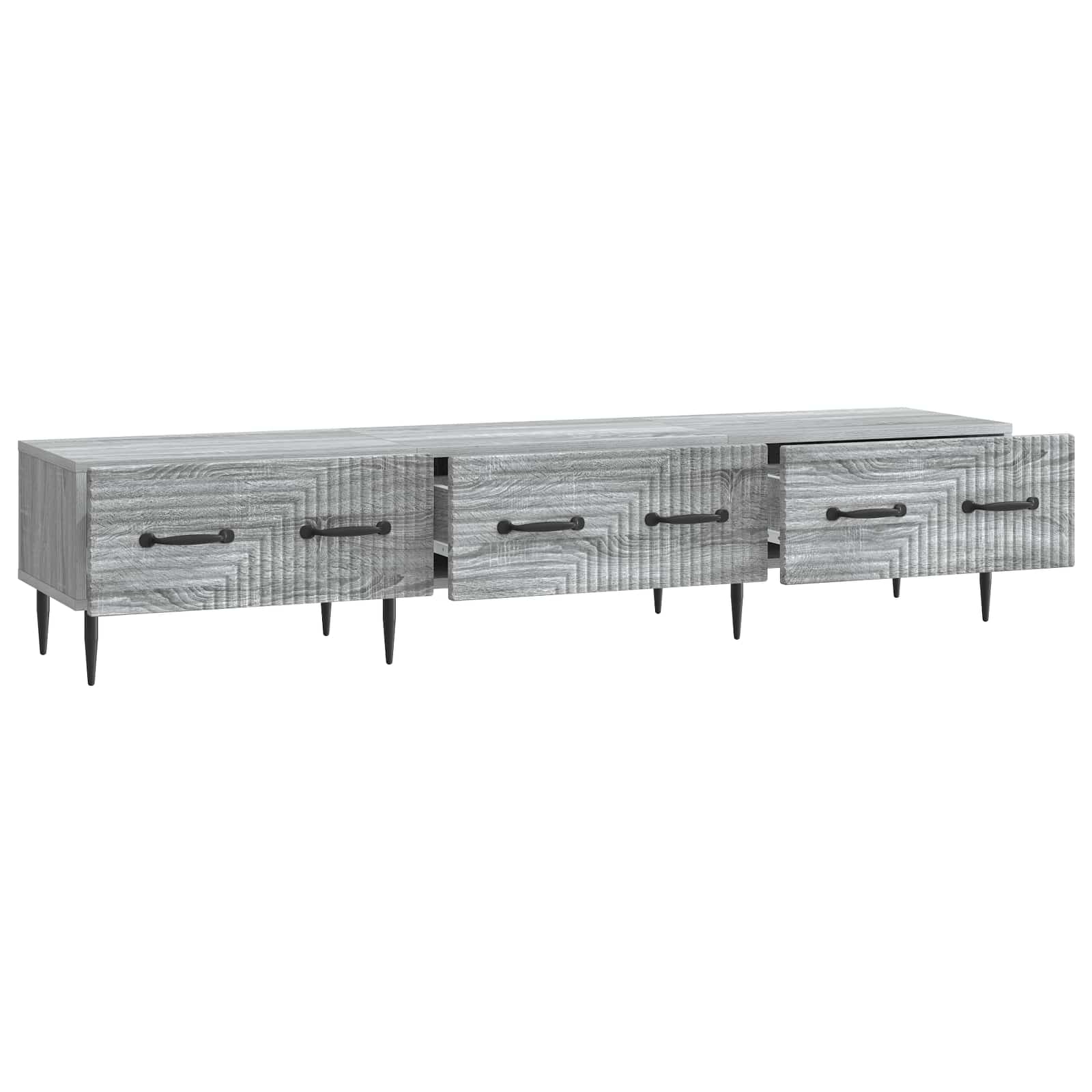 TV ormar Siva sonoma 147 x 34,5 x 30 cm Konstruirano drvo