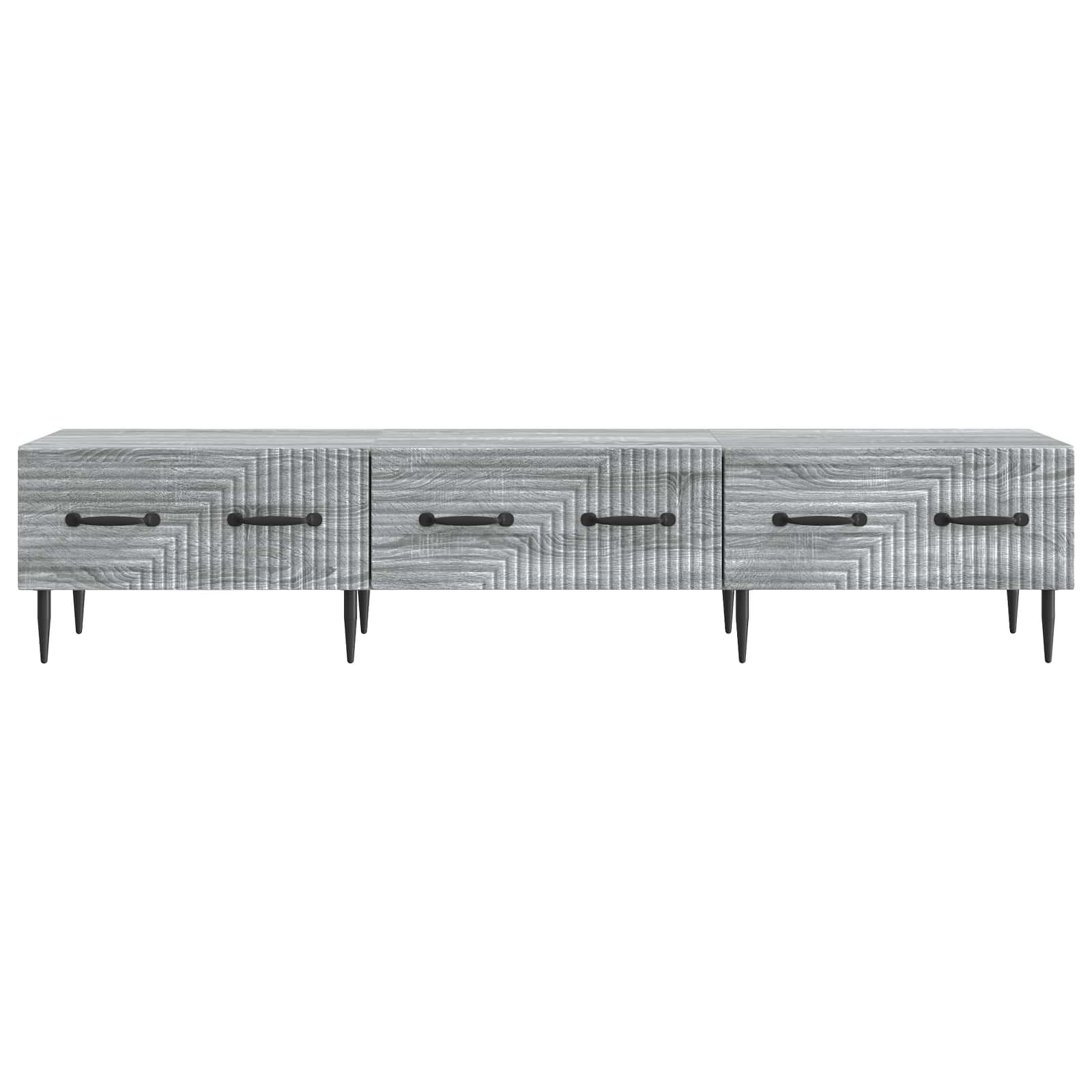 TV ormar Siva sonoma 147 x 34,5 x 30 cm Konstruirano drvo