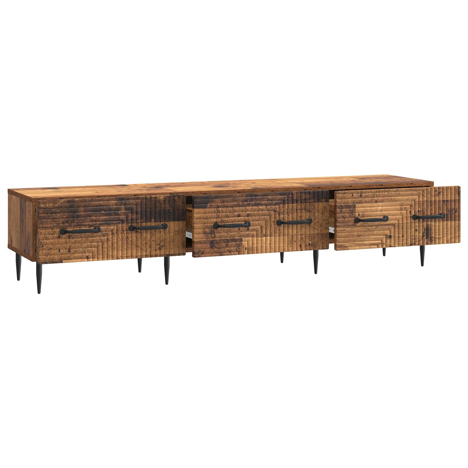 TV ormar Staro drvo 147 x 34,5 x 30 cm Konstruirano drvo