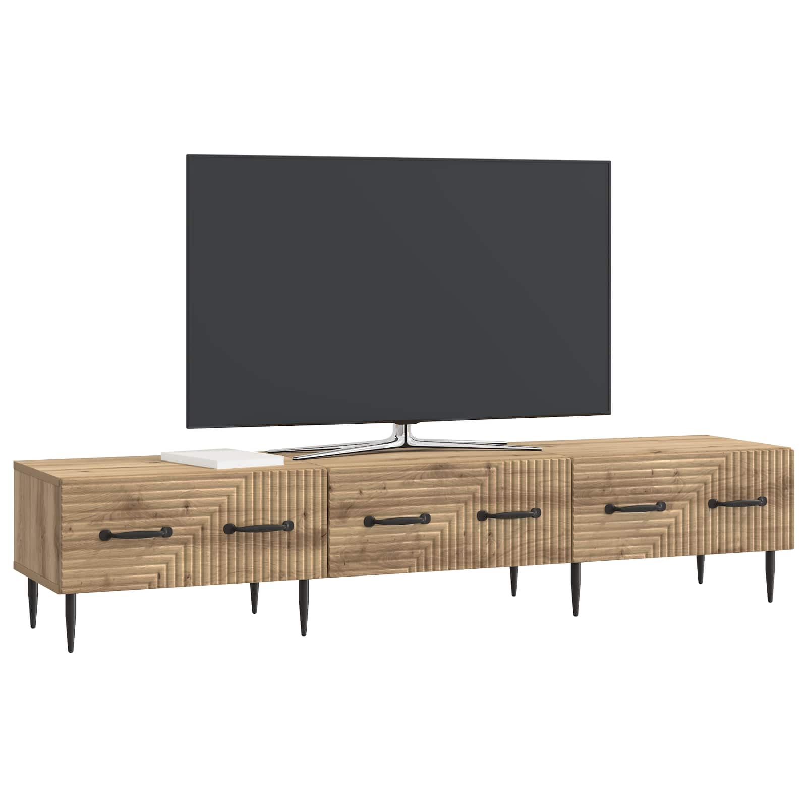 TV ormar Hrast artisan 147 x 34,5 x 30 cm Konstruirano drvo