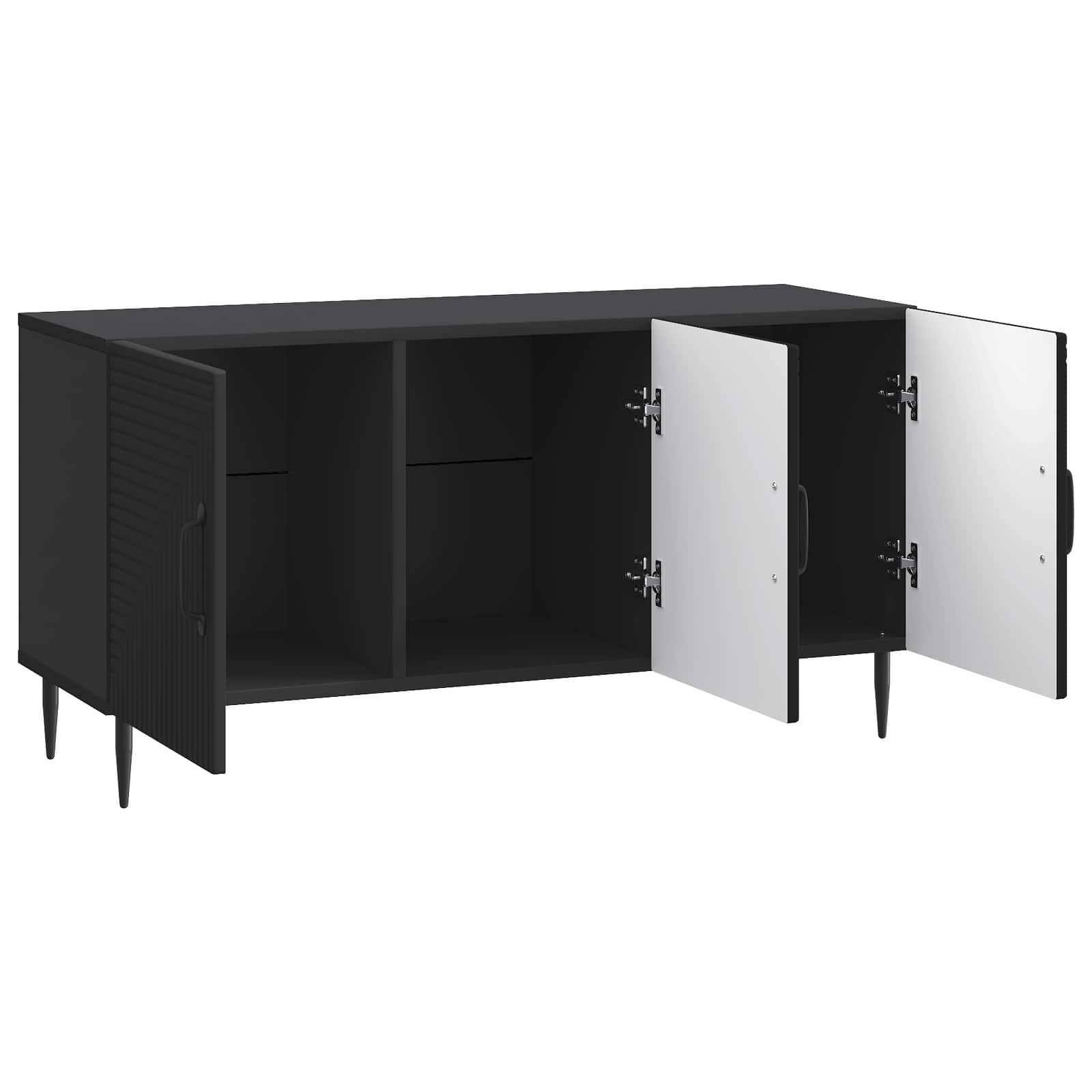 TV ormar Crna 99 x 34,5 x 50 cm Konstruirano drvo