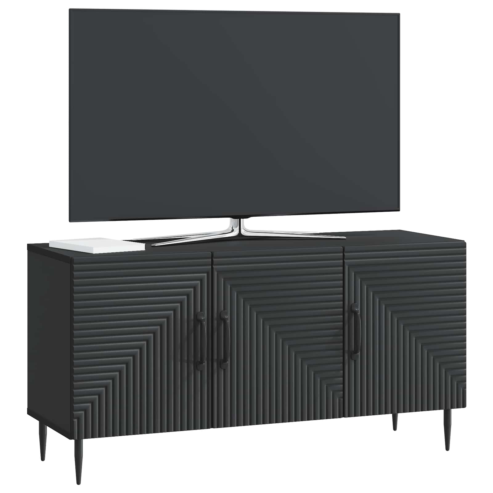 TV ormar Crna 99 x 34,5 x 50 cm Konstruirano drvo