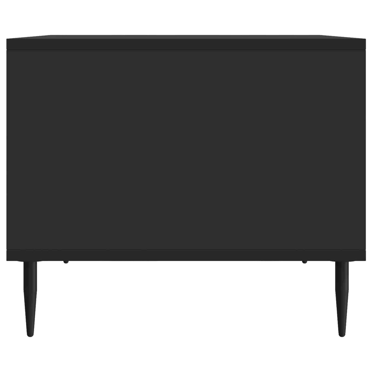 Kava Stol Crna 90 x 50 x 40 cm Konstruirano drvo