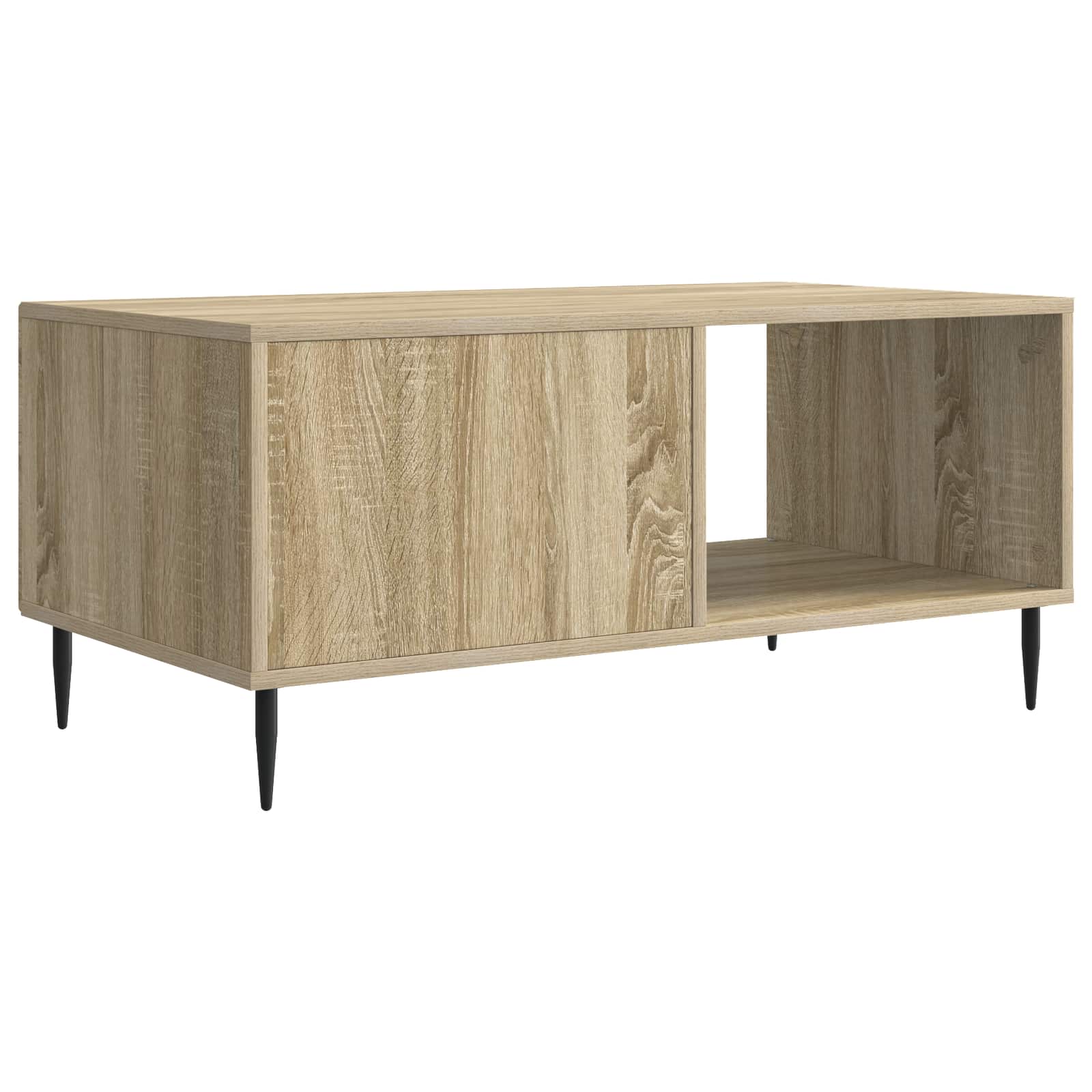 Kava Stol Hrast sonoma 90 x 50 x 40 cm Konstruirano drvo