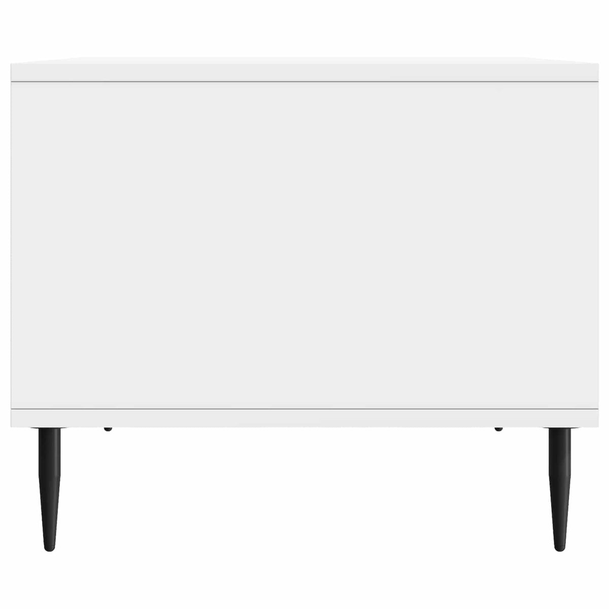 Kava Stol Bijela visokog sjaja 90 x 50 x 40 cm