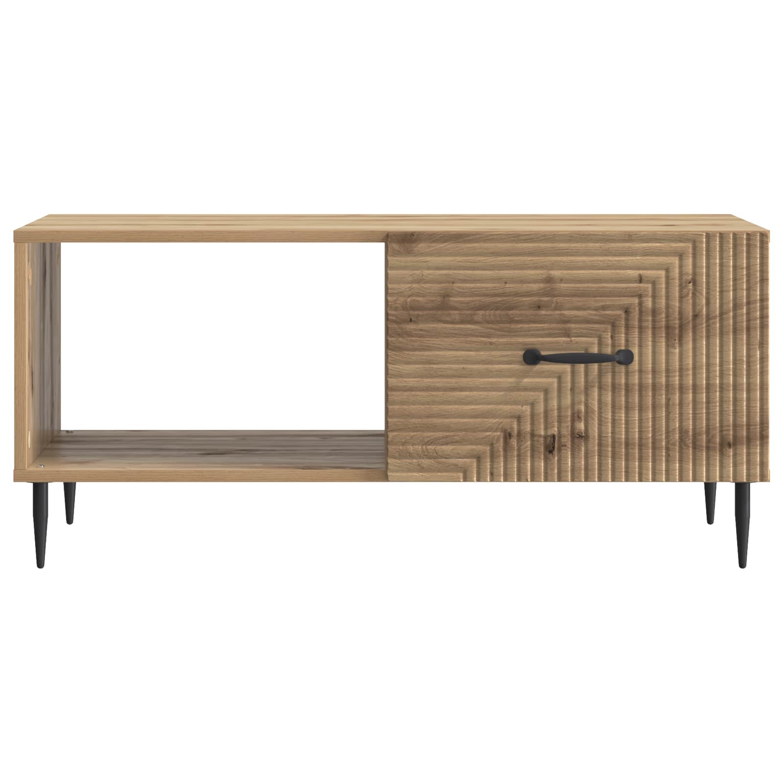 Kava Stol Hrast artisan 90 x 50 x 40 cm Konstruirano drvo