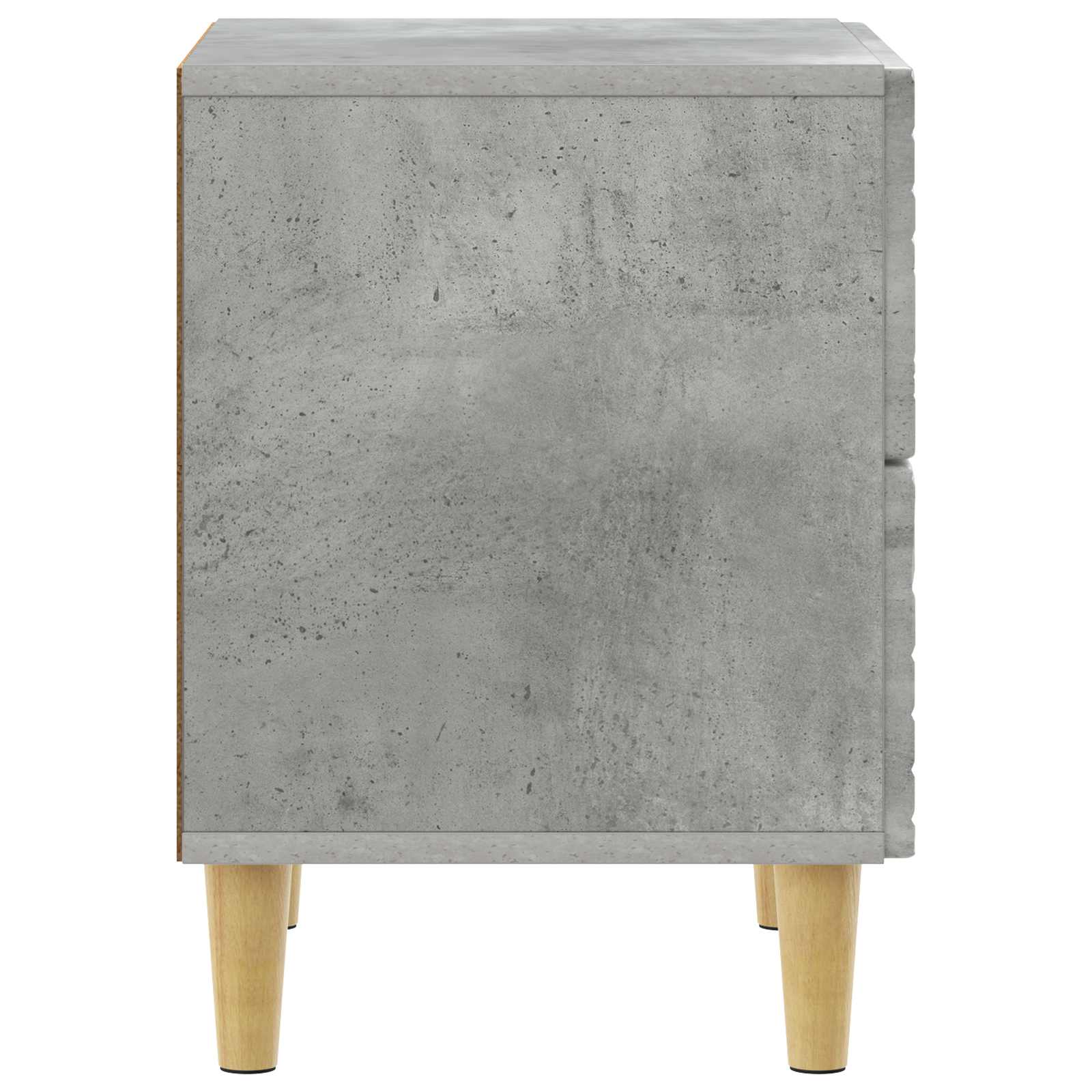 Noćni ormarić 2 pcs Betonska siva 43 x 34,5 x 48 cm