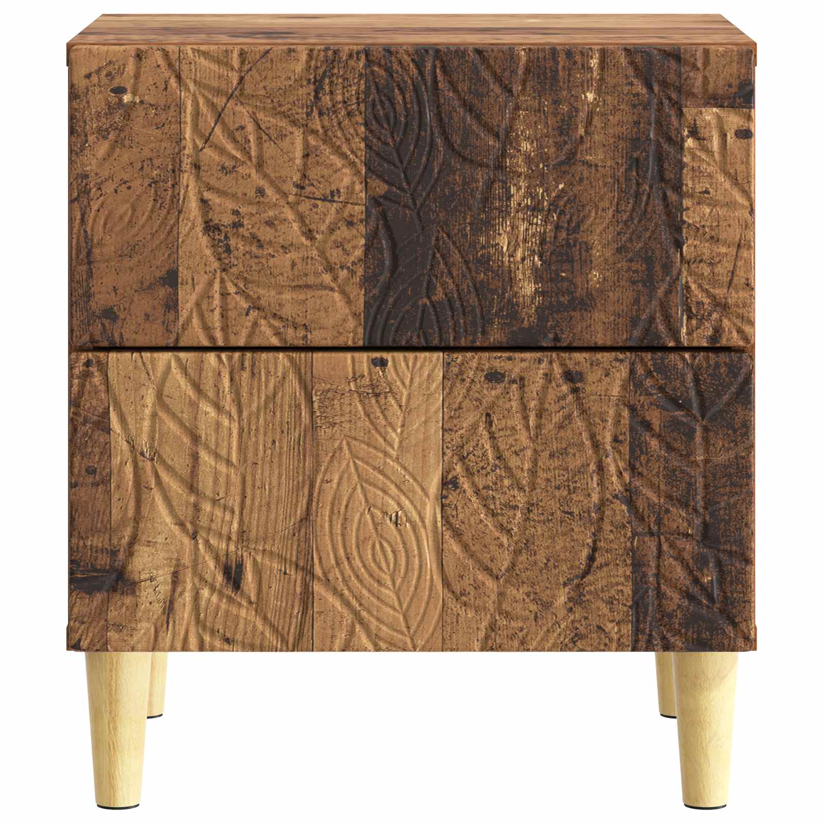Noćni ormarić Staro drvo 43 x 34,5 x 48 cm Konstruirano drvo
