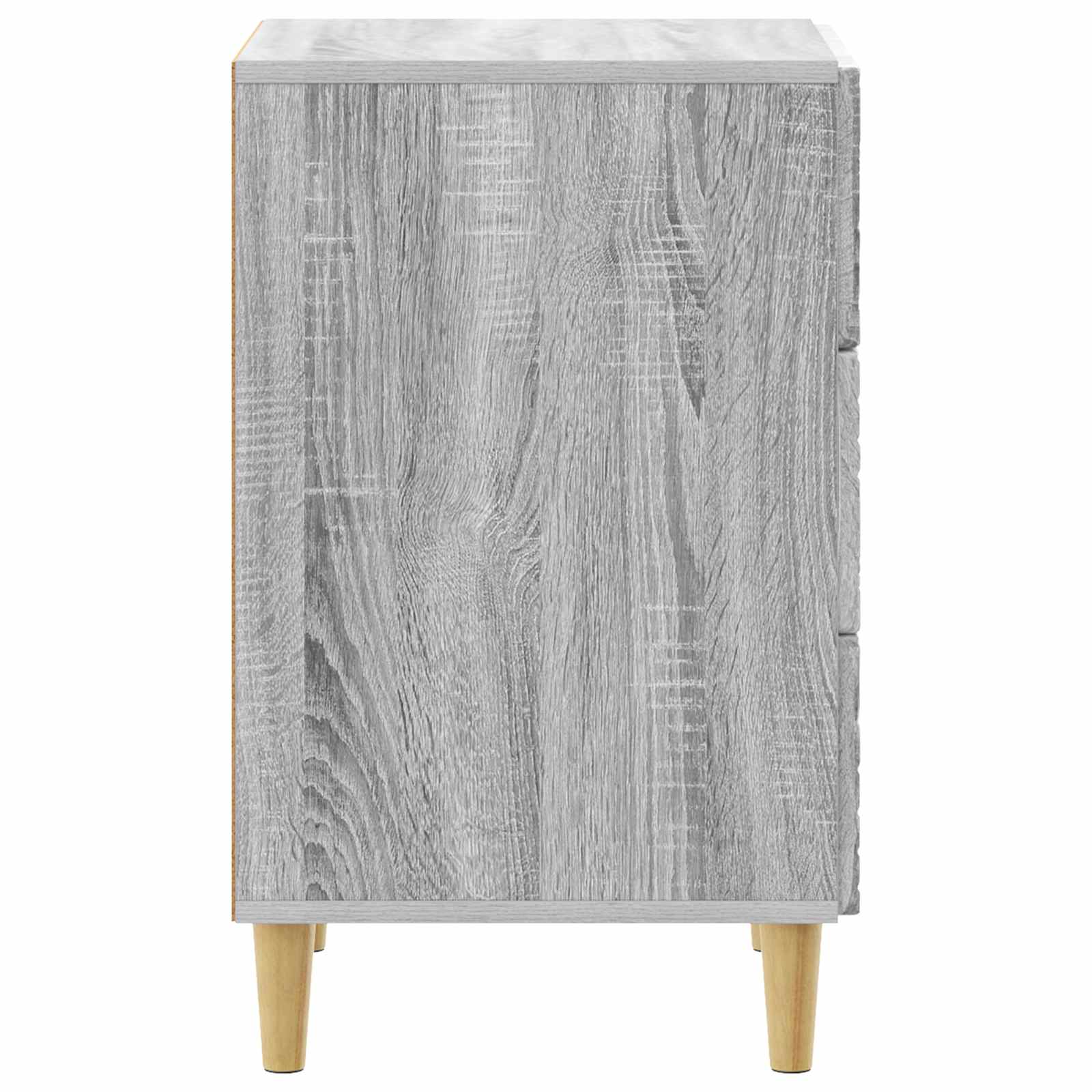 Noćni ormarić Siva Sonoma 43 x 39,5 x 66,5 cm Konstruirano drvo