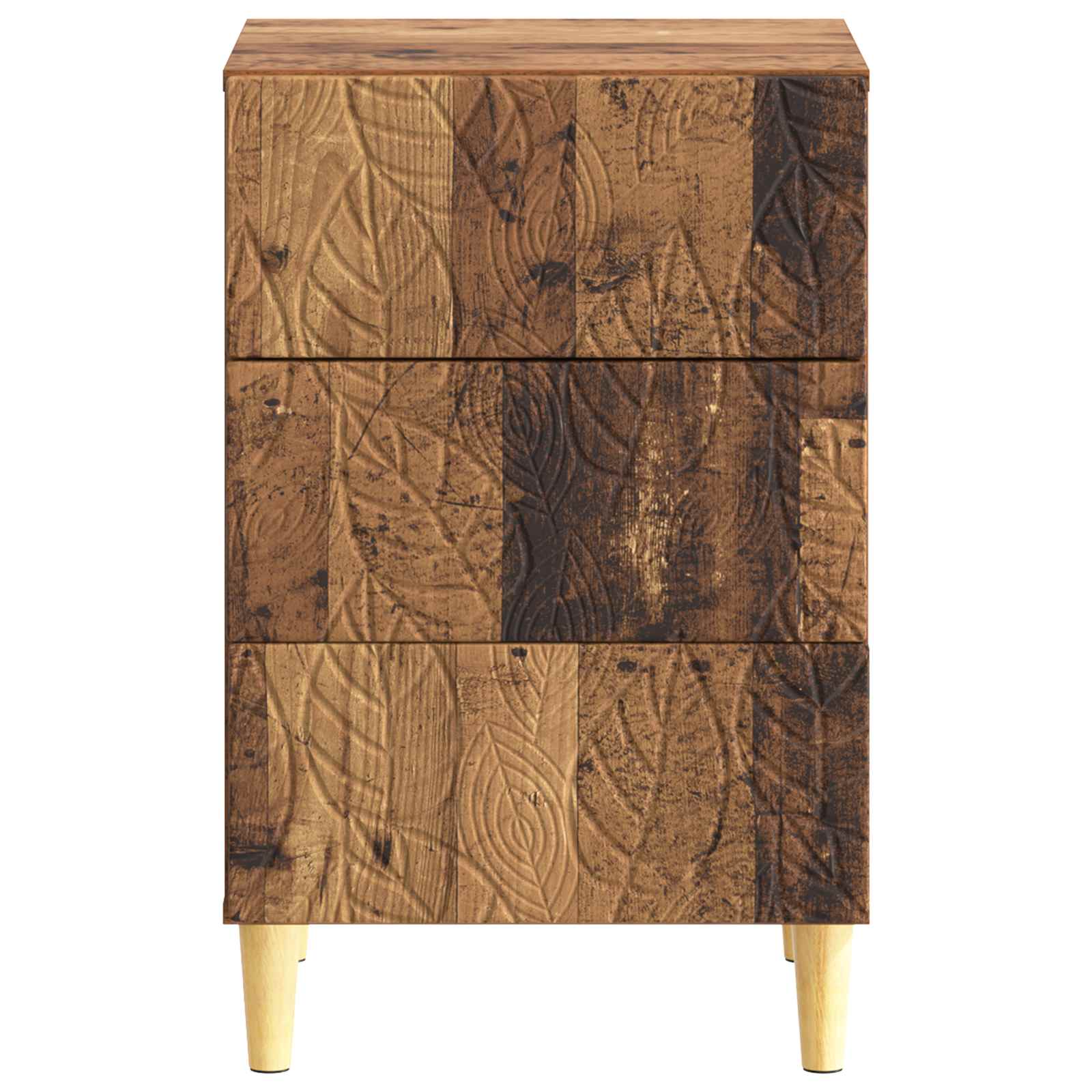 Noćni ormarić Staro drvo 43 x 39,5 x 66,5 cm Konstruirano drvo
