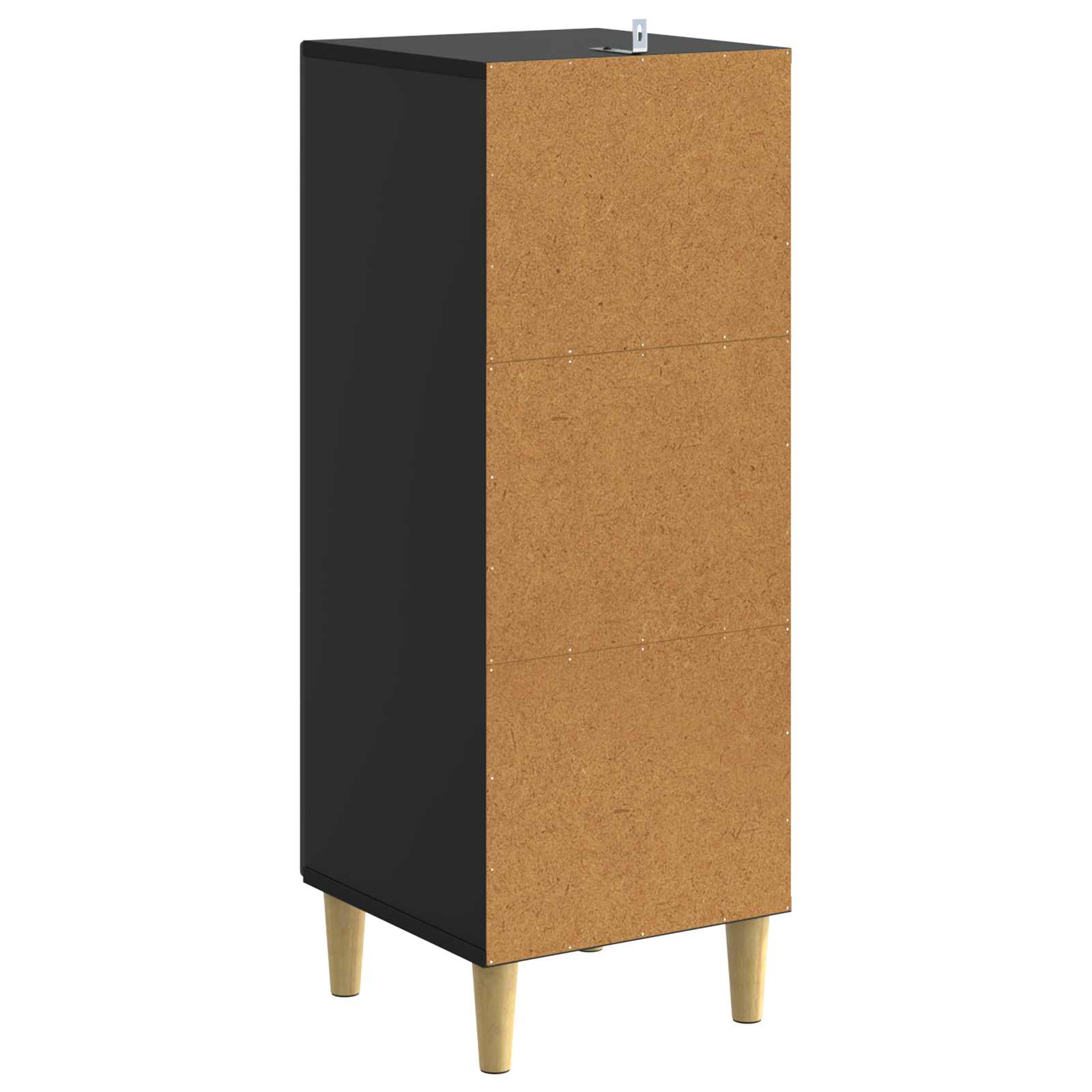 Kreveta Crna 33 x 34,5 x 90 cm Konstruirano drvo