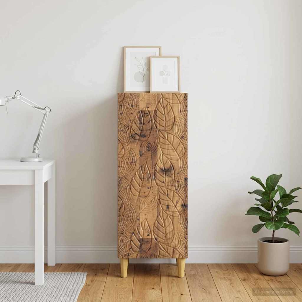 Kreveta Staro drvo 33 x 34,5 x 90 cm Konstruirano drvo