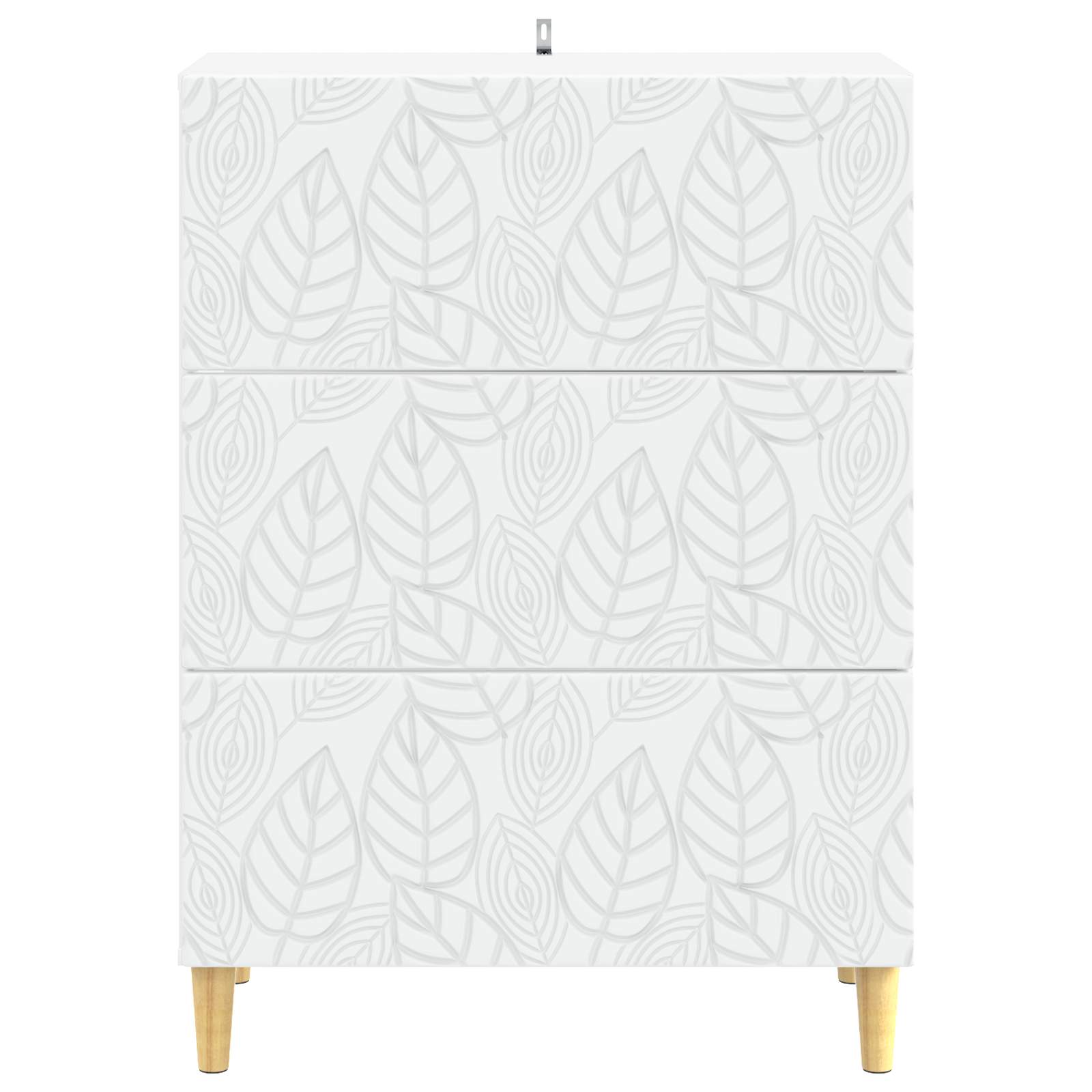 Ormar s ladicama Bijela 66 x 34,5 x 90 cm Konstruirano drvo