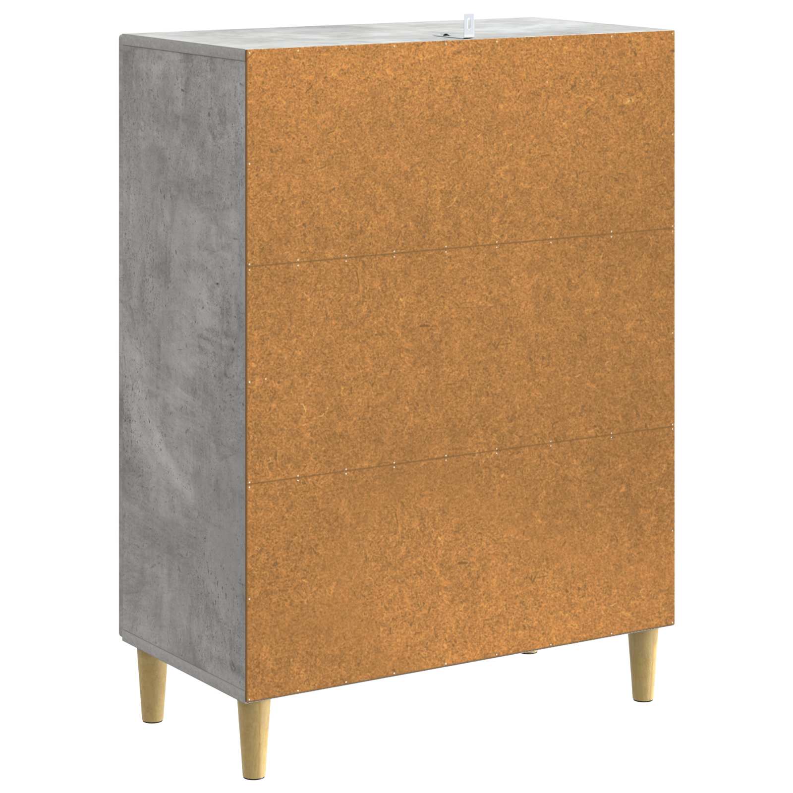 Ormar s ladicama Betonska siva 66 x 34,5 x 90 cm
