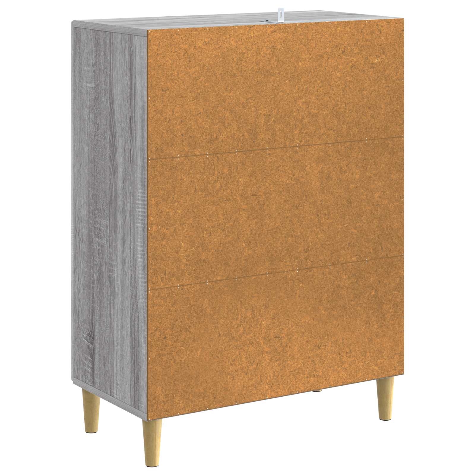 Ormar s ladicama Siva Sonoma 66 x 34,5 x 90 cm