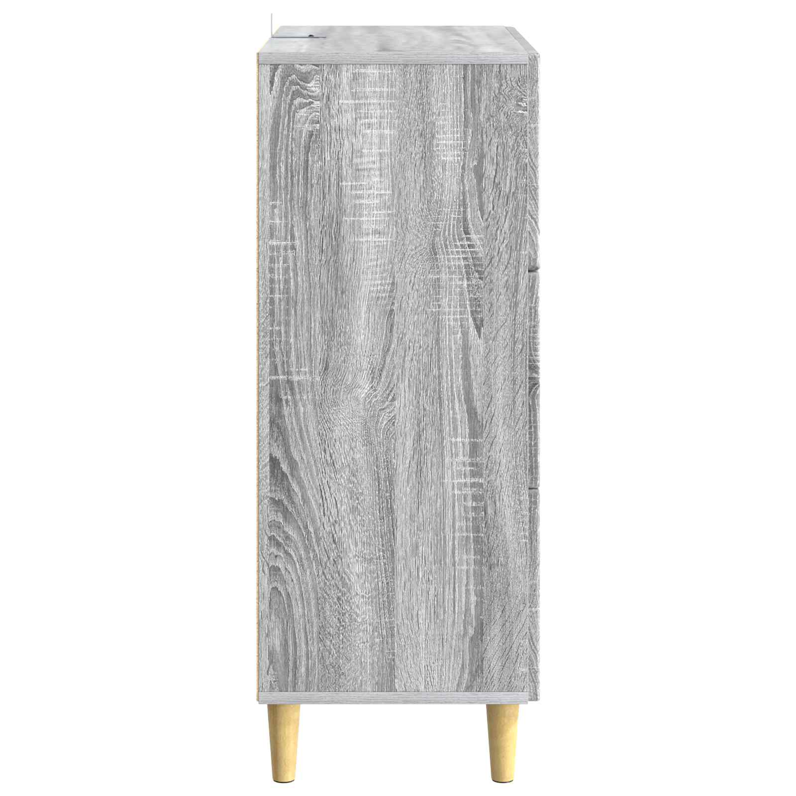 Ormar s ladicama Siva Sonoma 66 x 34,5 x 90 cm
