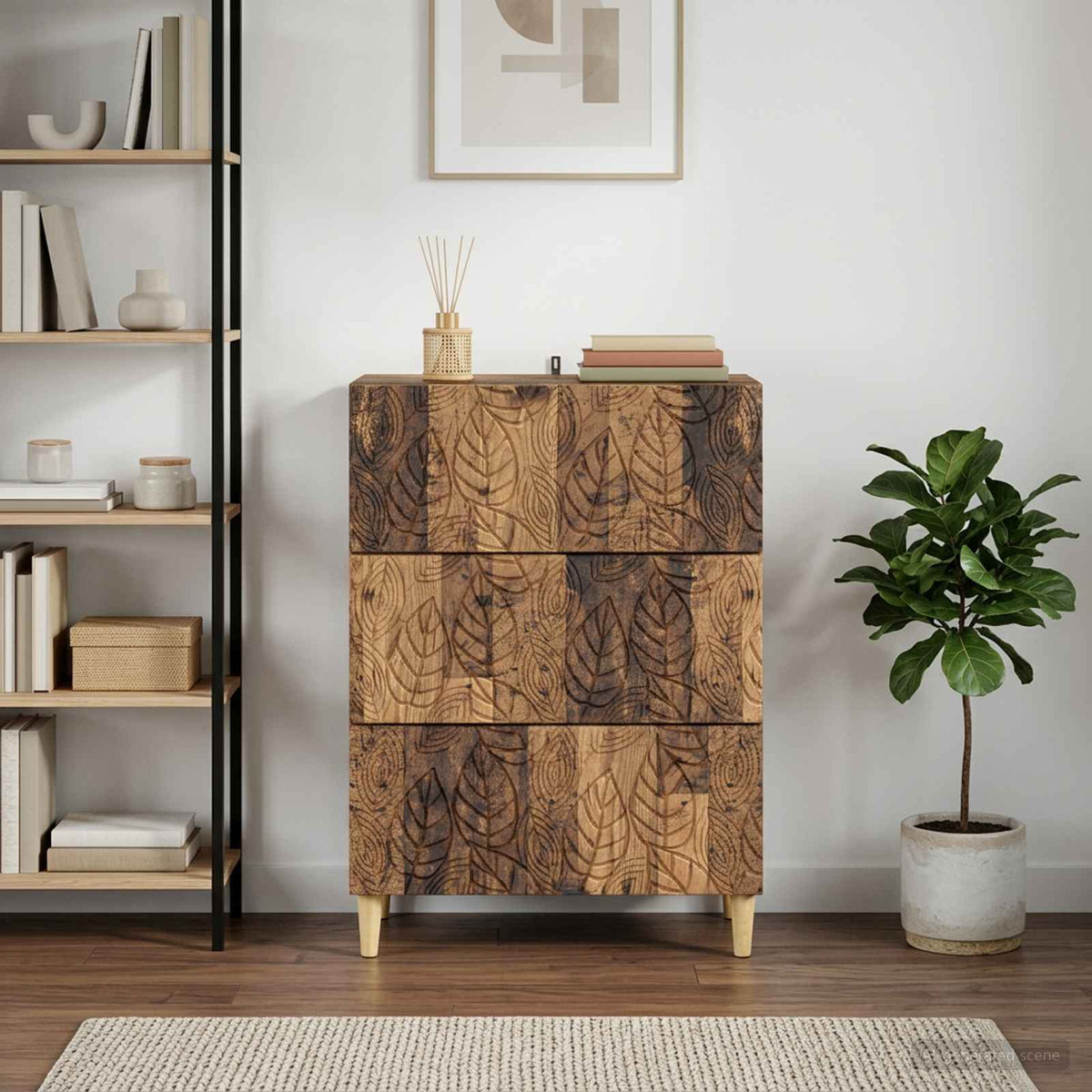 Ormar s ladicama 66 x 34,5 x 90 cm