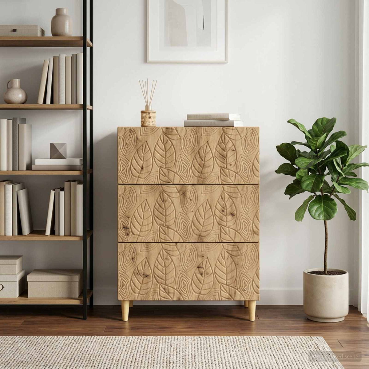 Ormar s ladicama 66 x 34,5 x 90 cm Konstruirano drvo