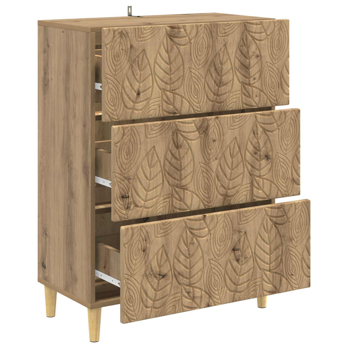 Ormar s ladicama 66 x 34,5 x 90 cm Konstruirano drvo