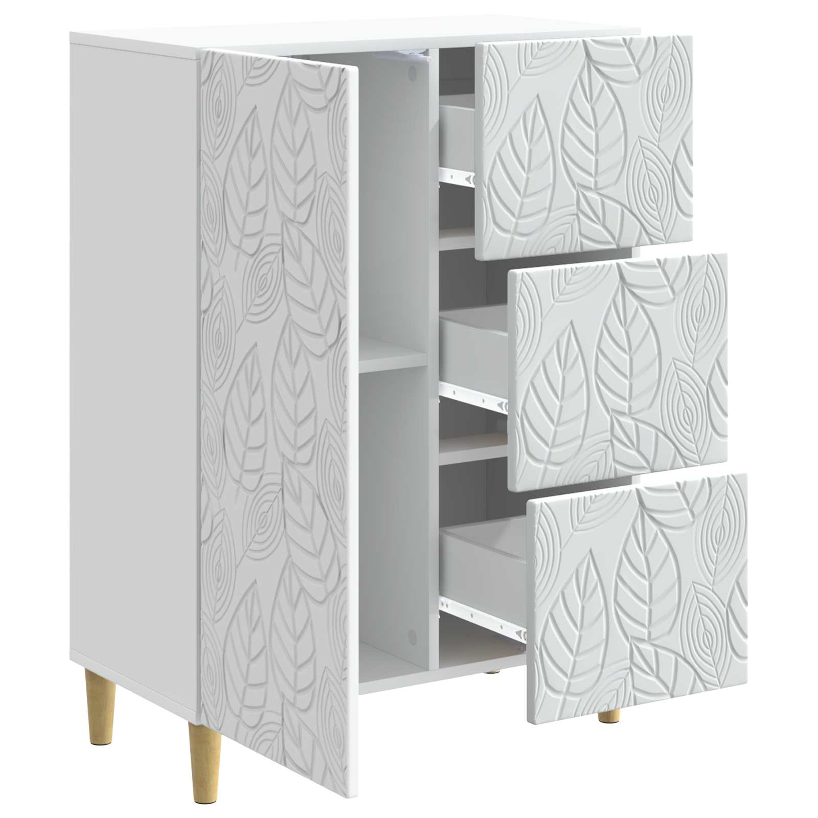 Kreveta Bijela 66 x 34,5 x 90 cm Konstruirano drvo